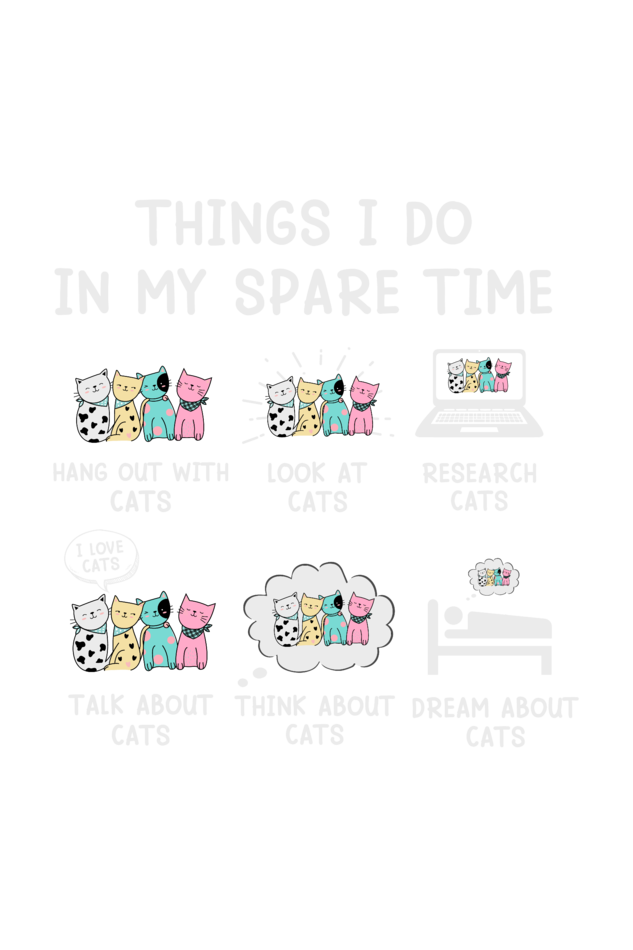 Things I do in Spare Time - Unisex T-Shirt