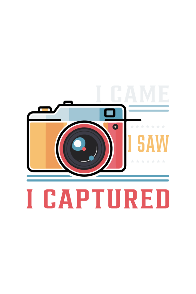 I Came I Saw I Capture - Unisex T-Shirt