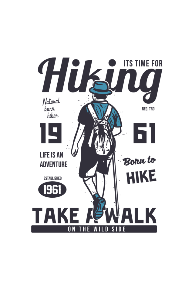 Hiking Lets Walk - Unisex T-Shirt