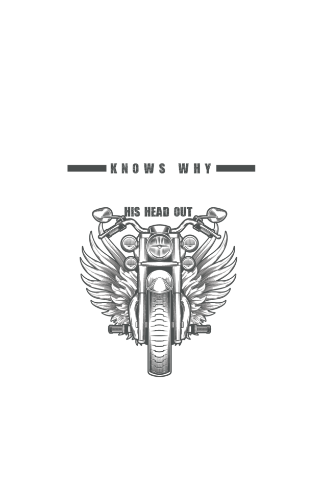 Only A Biker A Dog Sticks - Unisex Oversized T-Shirt