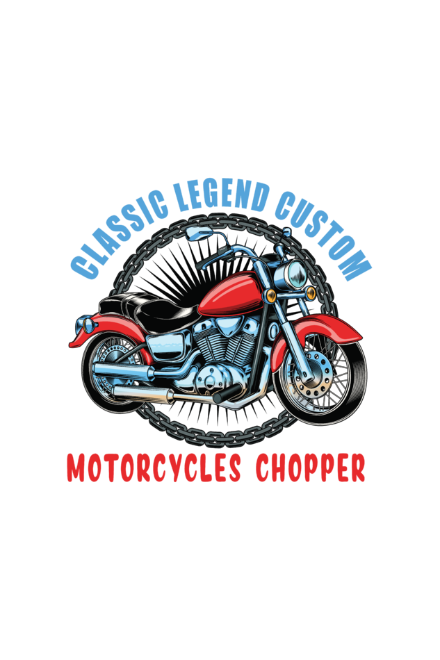 Classic Legend Custom Motorcycle - Unisex T-Shirt