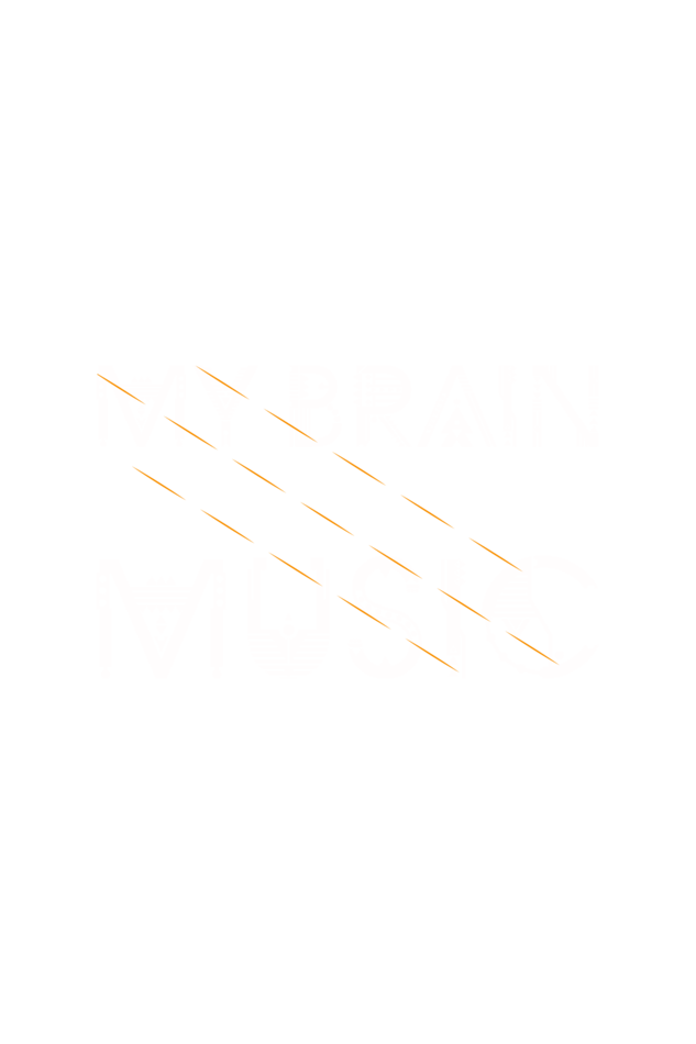 My brain Is 100% Music - Unisex T-Shirt