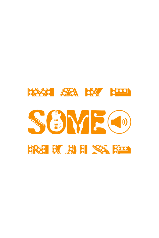 Make Some Noise - Unisex Oversized t-Shirt