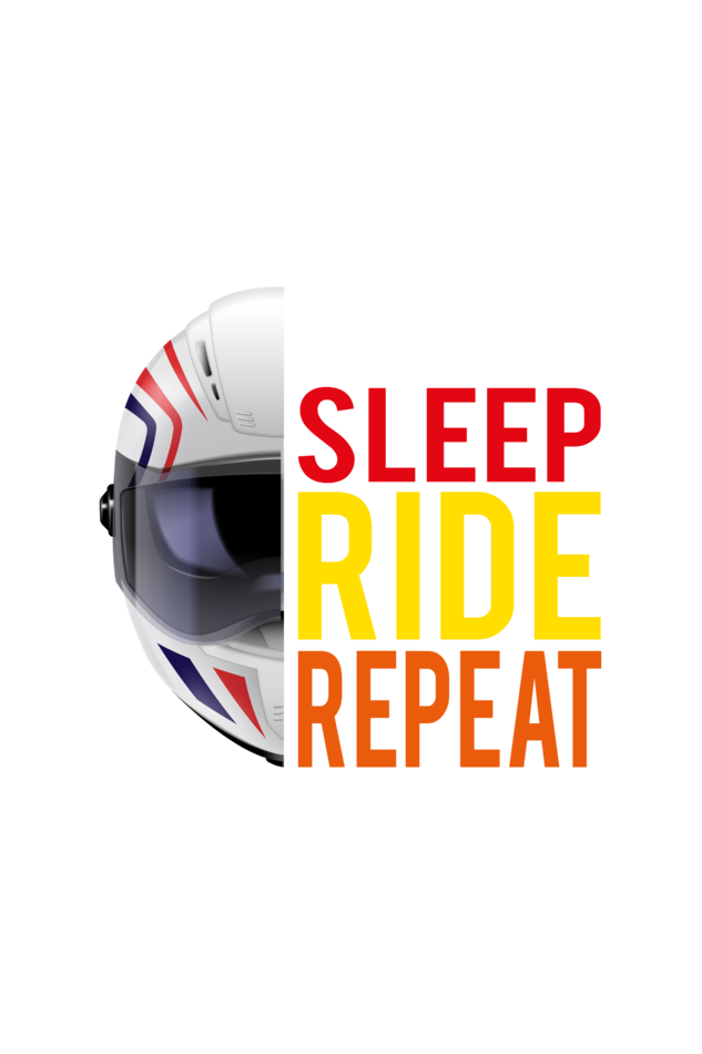 Eat Sleep Ride Repeat - Unisex Oversized T-Shirt