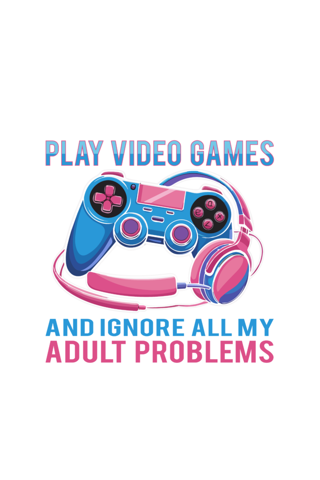 Play Video Game - Unisex Oversized T-Shirt