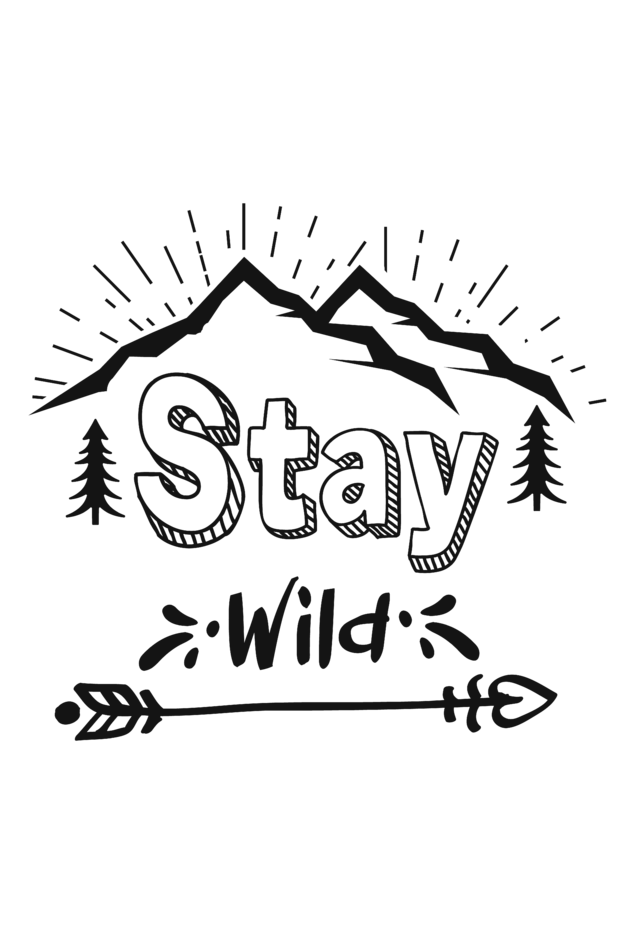 Stay Wild - Unisex Full Sleeve T-Shirt