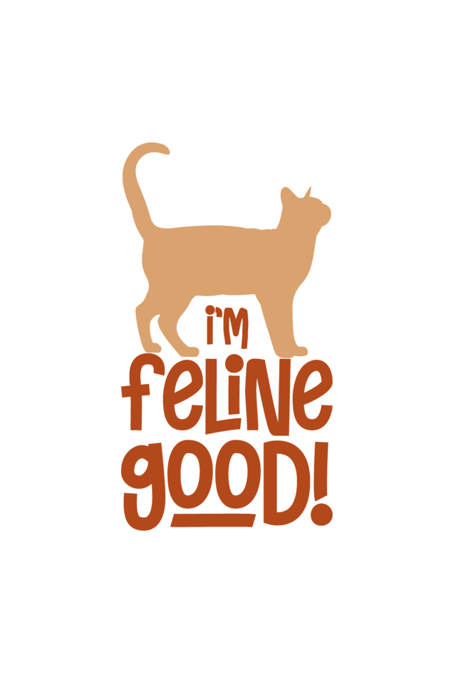 I'M Feline Good - Unisex Full Sleeve T-Shirt