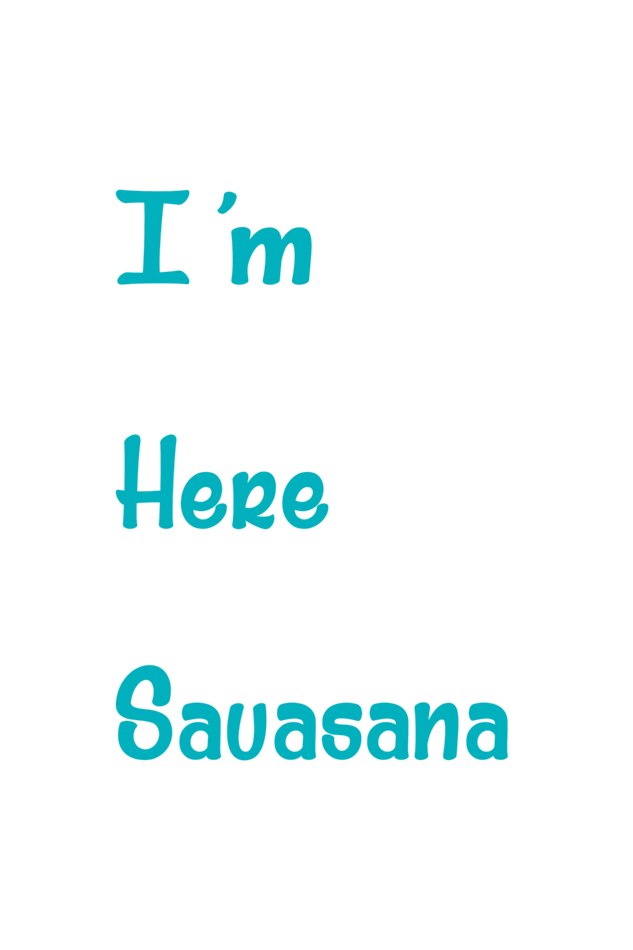 I Am Just Here Suvasana - Unisex Full Sleeve T-Shirt