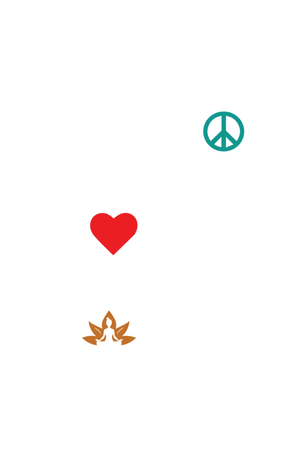 Love Peace Yoga - Unisex Full Sleeve T-Shirt