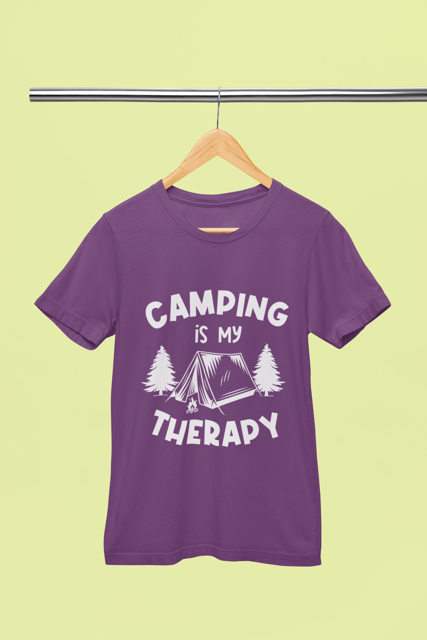 Camping is my Therapy - Unisex T-Shirt