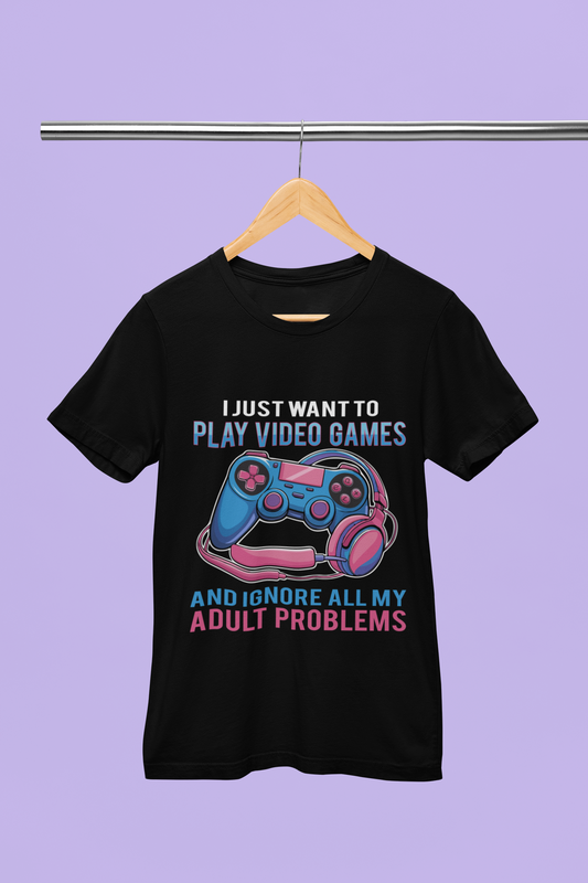 Want To Play Video Game - Unisex T-Shirt