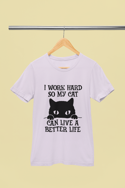 I Work Hard - Unisex T-Shirt