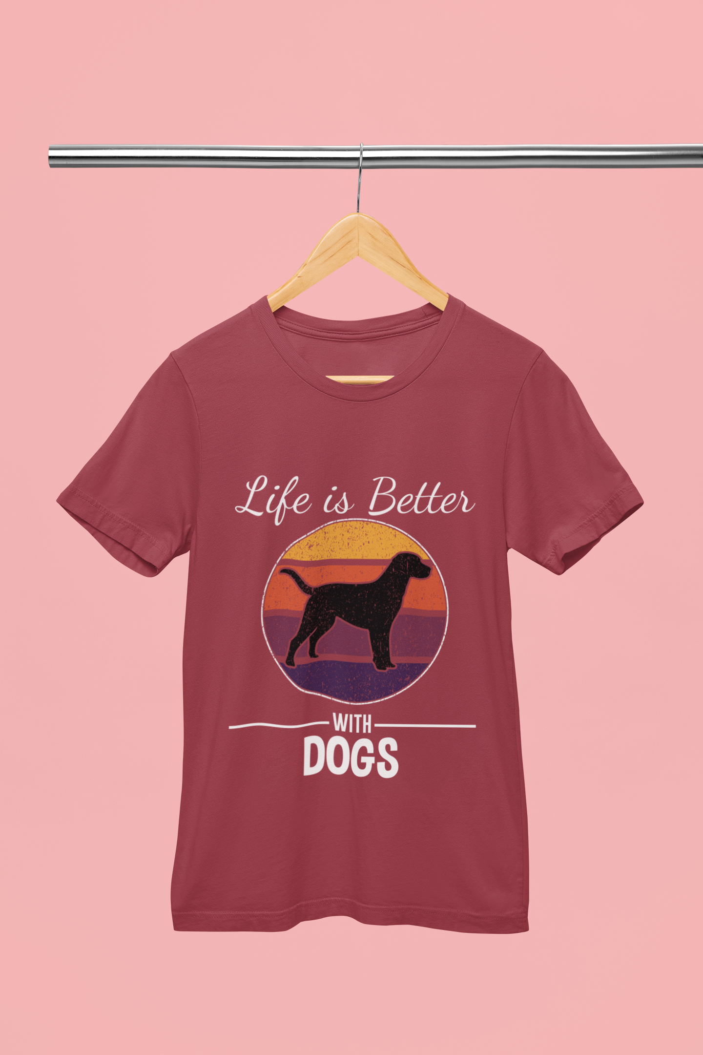 Life is Better With Dog - Unisex T-Shirt