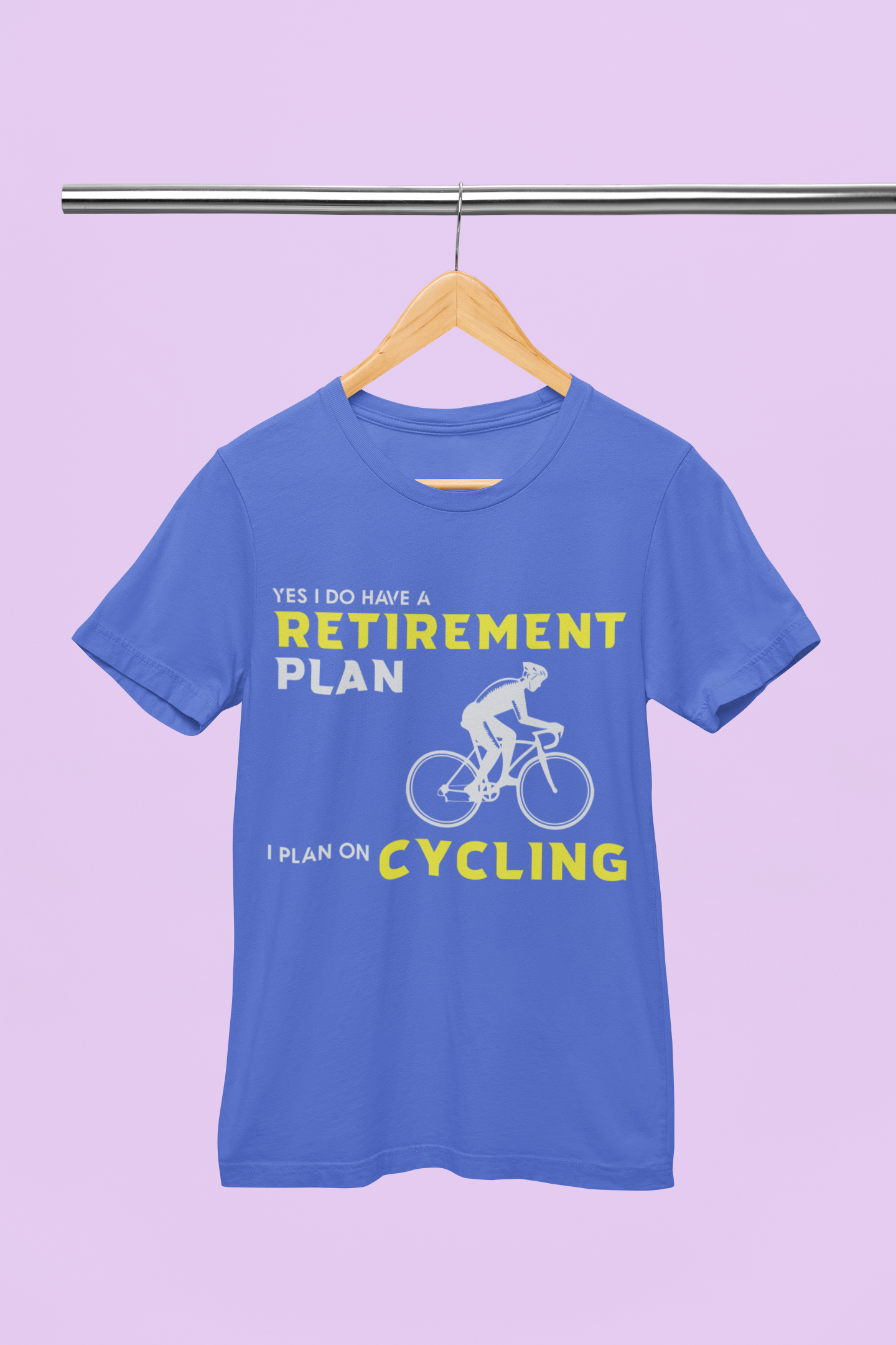 I Plan Cycling  On Retirement - Unisex T-Shirt