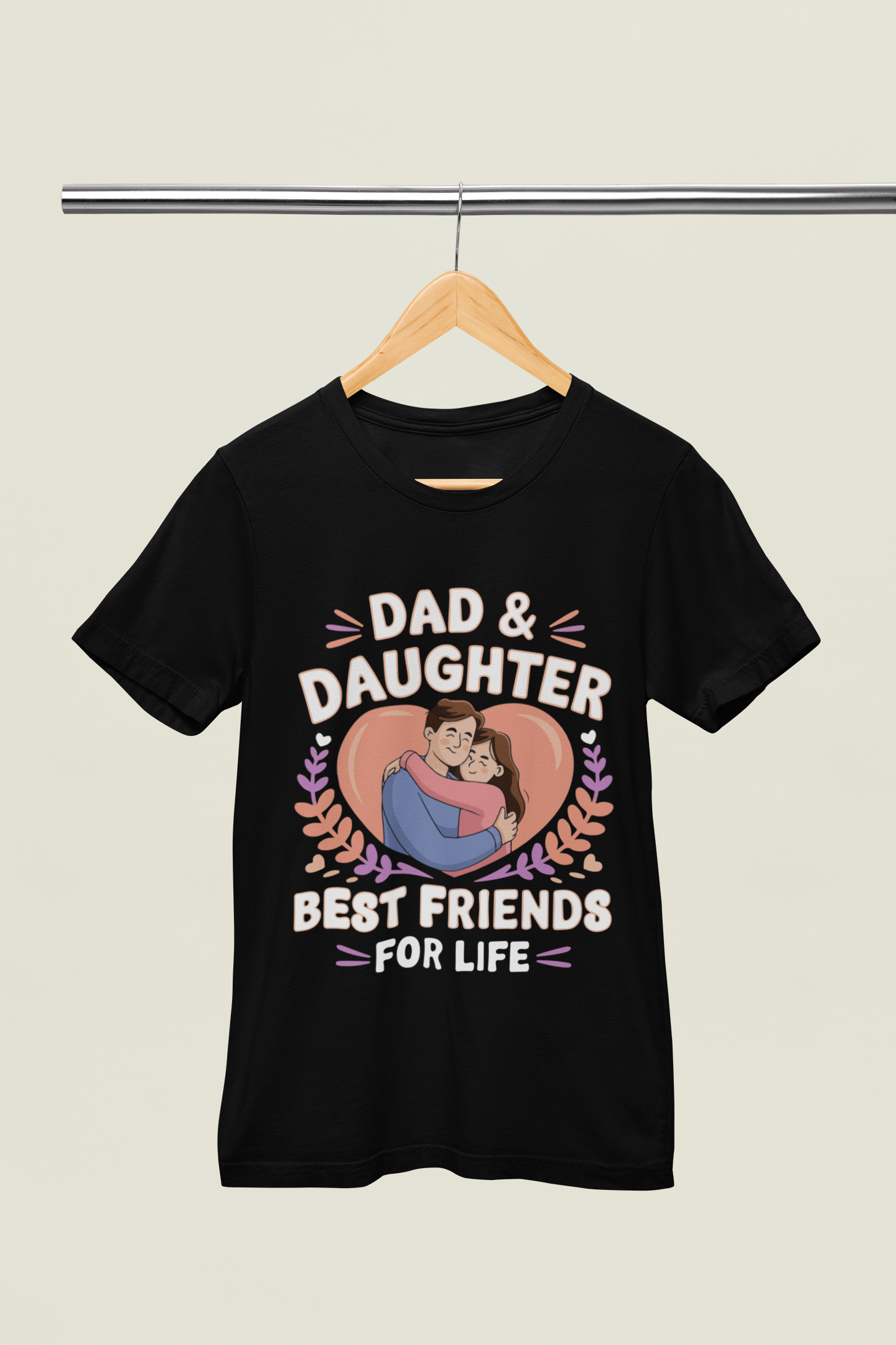 Dad & Daughter Bets Friends - Unisex T-Shirt