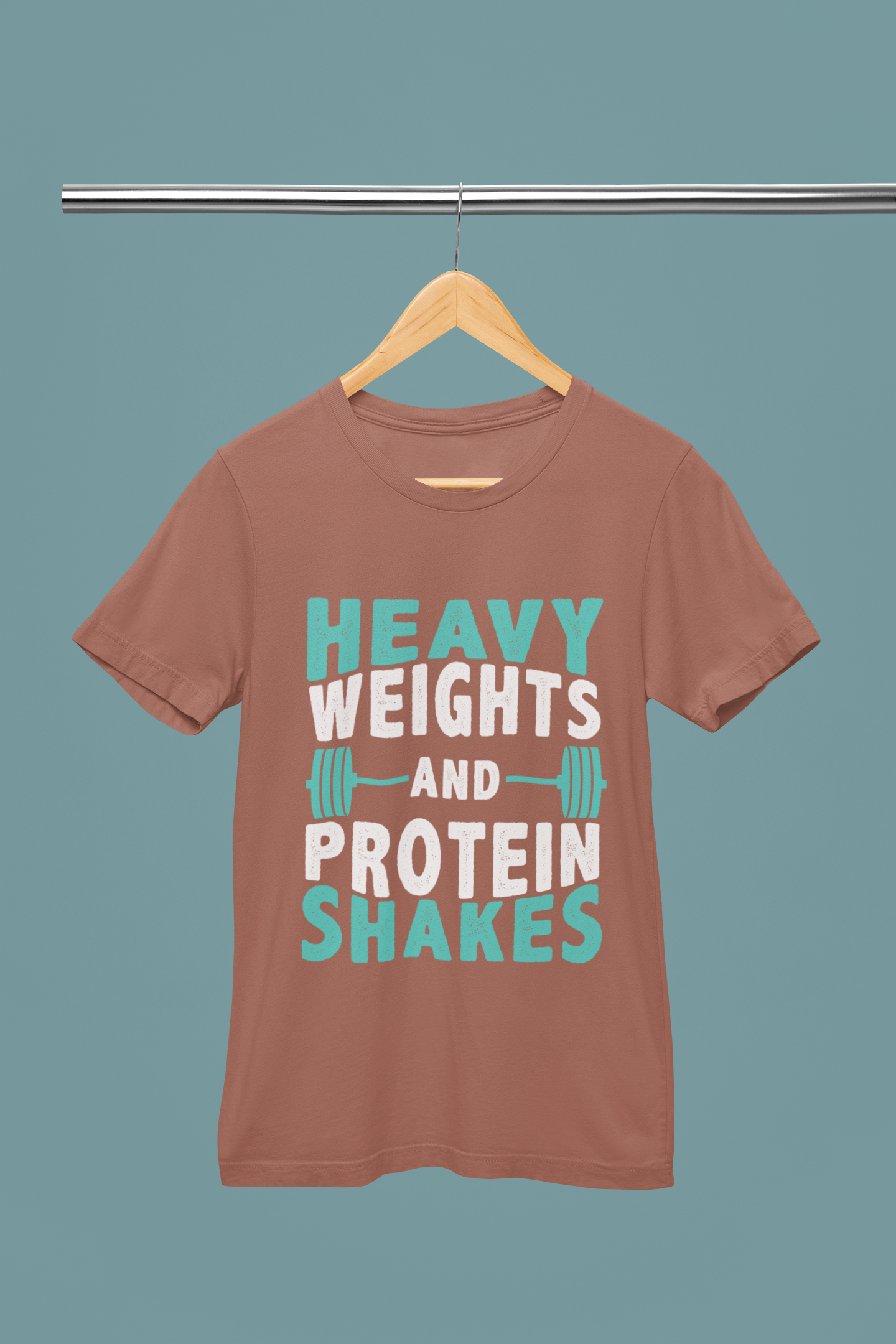 Heavy Weight And Protein Shakes - Unisex T-Shirt