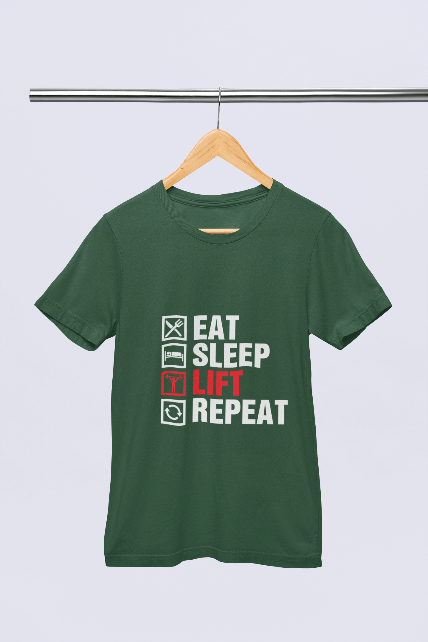 Eat sleep LIFT Repeat - Unisex T-Shirt