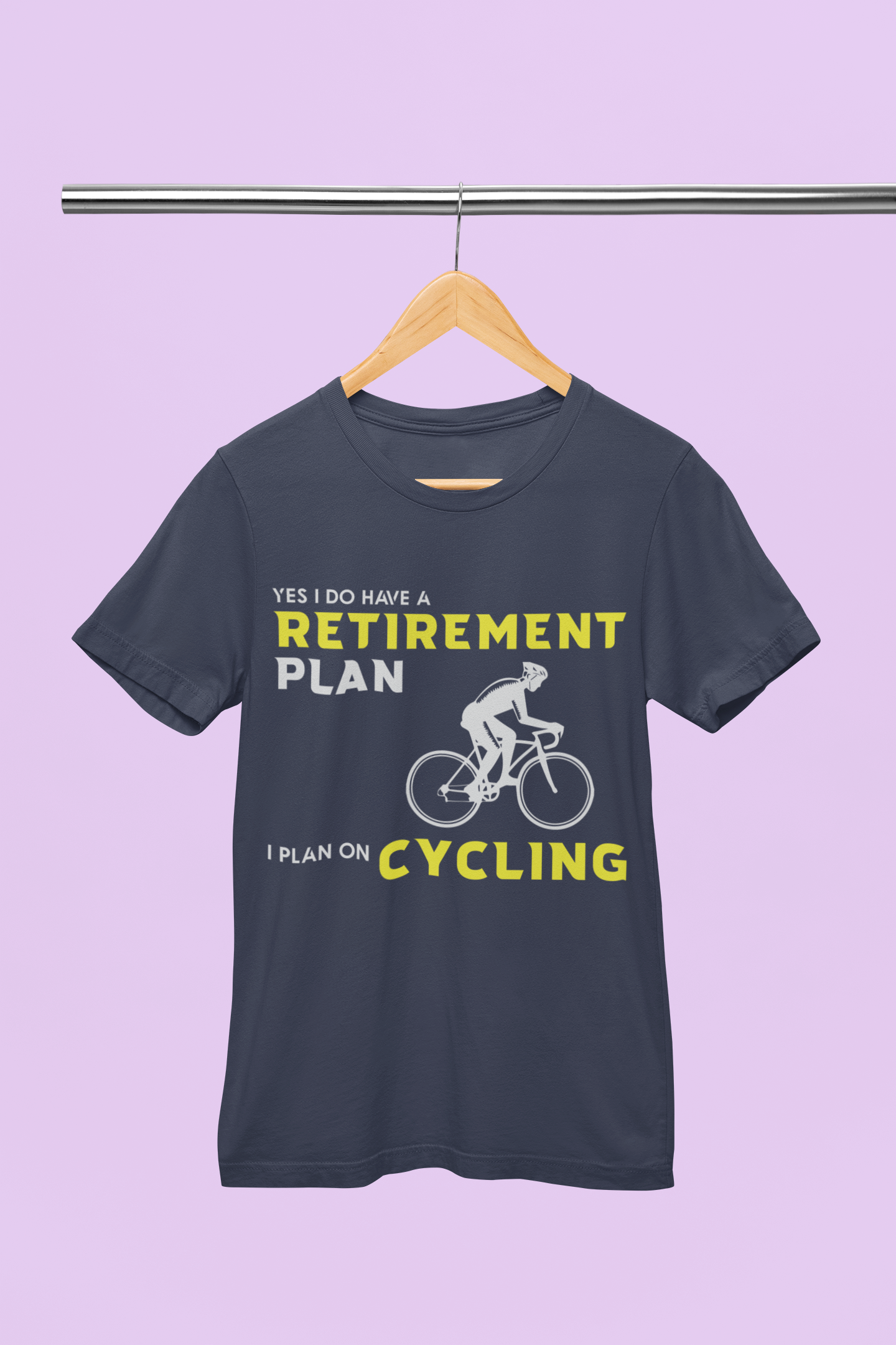 I Plan Cycling  On Retirement - Unisex T-Shirt