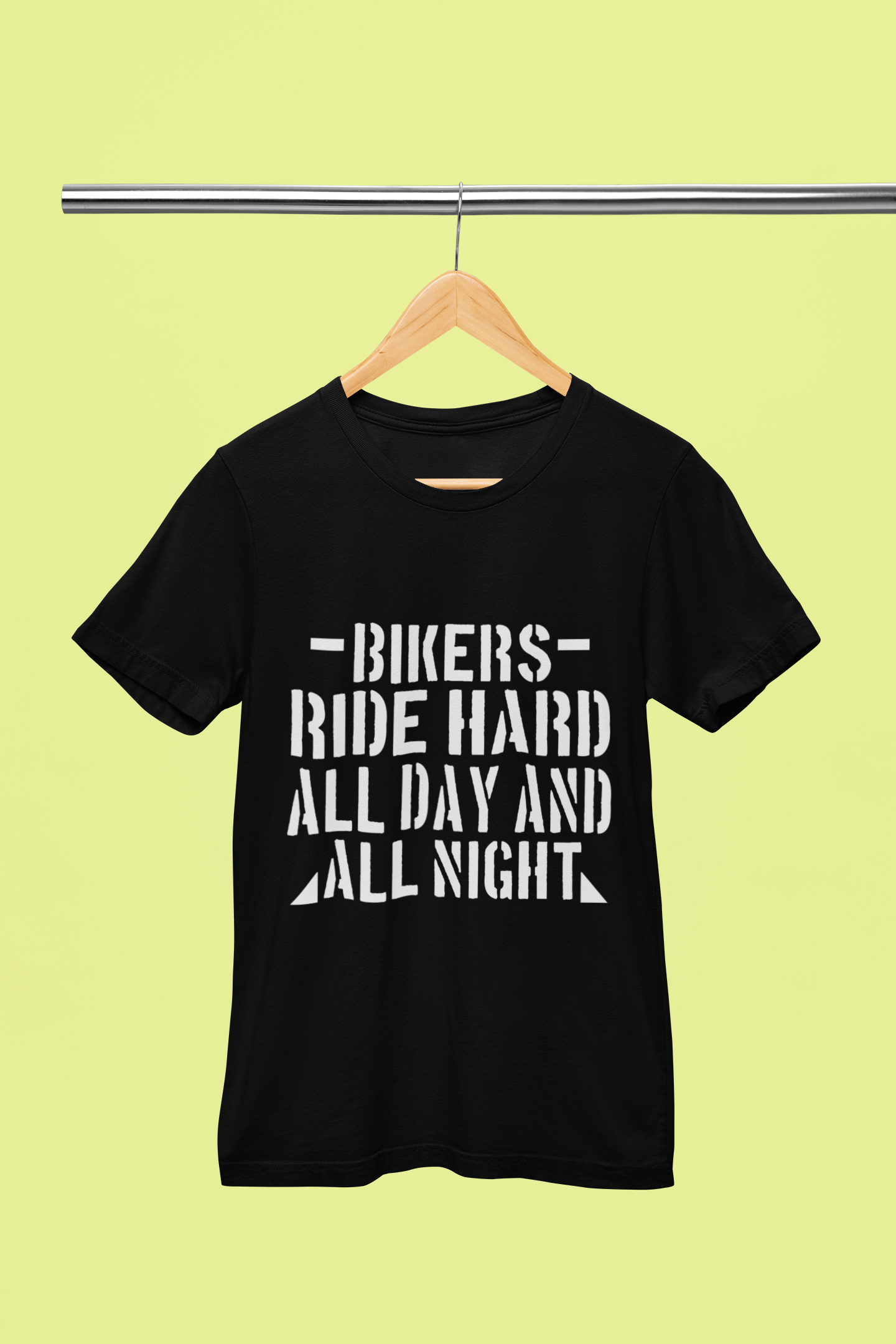 Bikers Ride Hard - Unisex T-Shirt