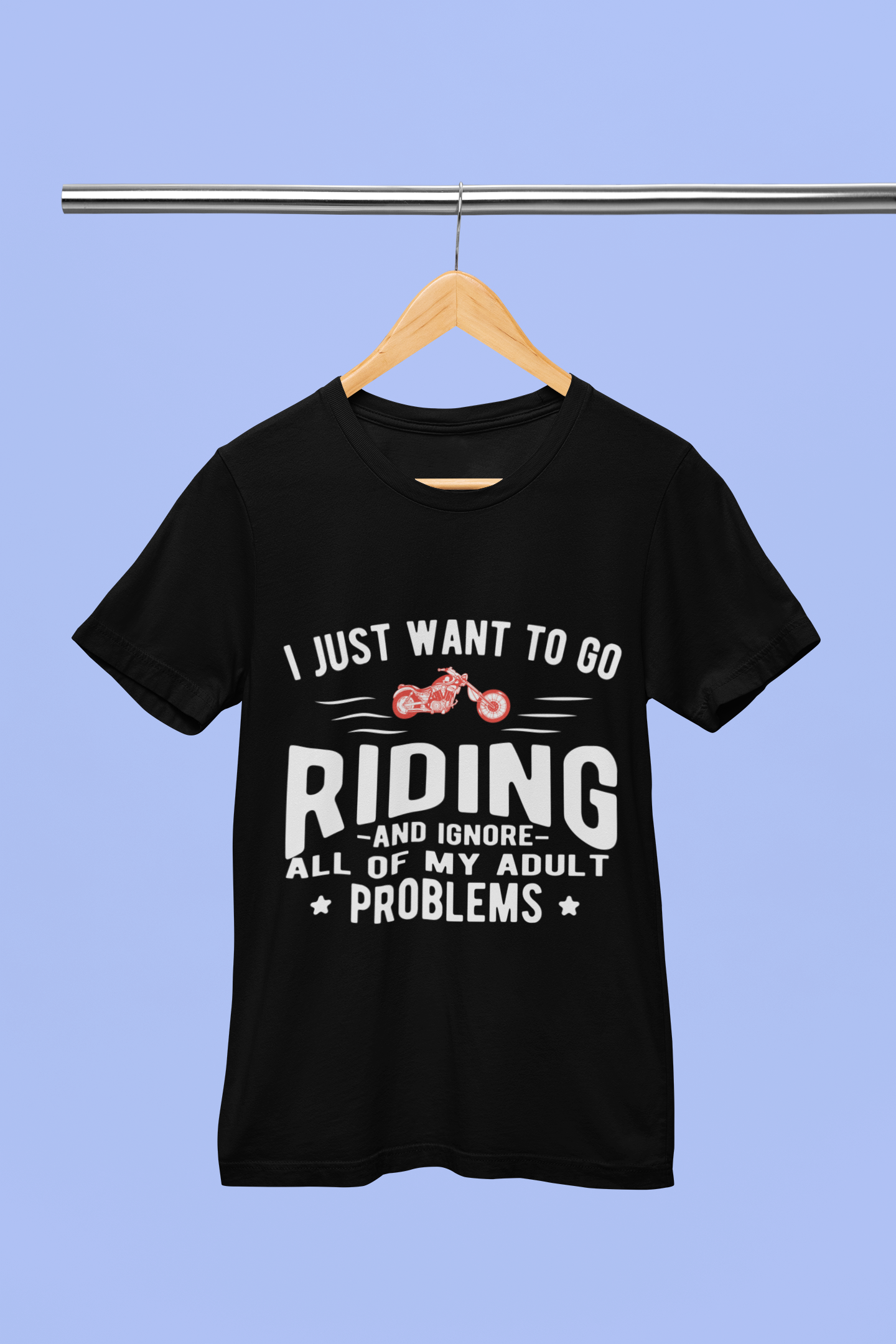 I Just Want to Go Riding - Unisex T-shirt