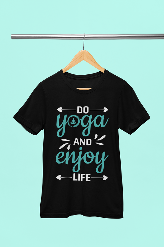 Do Yoga and Enjoy - Unisex T-Shirt