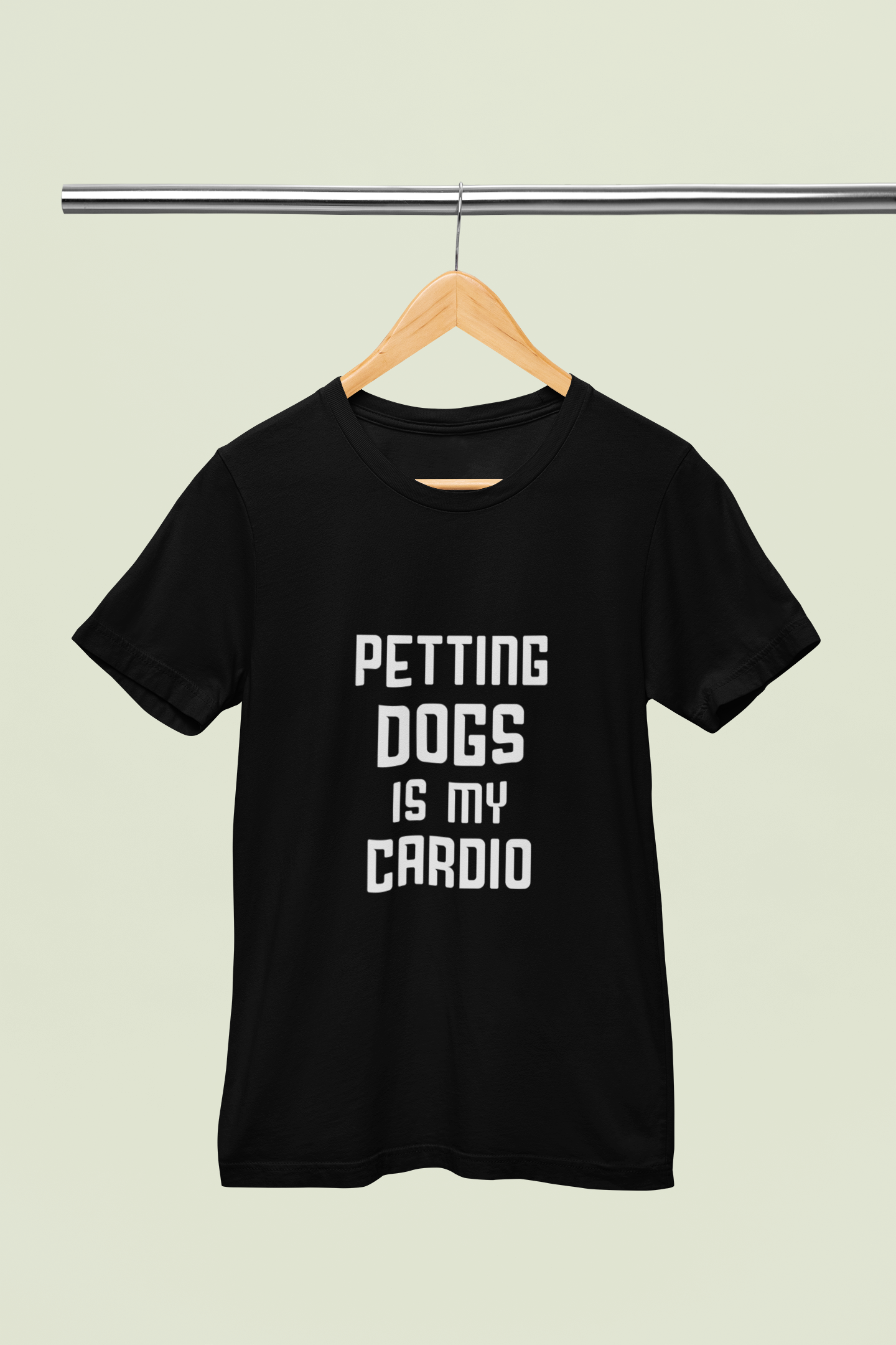 Petting Dog Is My Cardio - Unisex T-Shirt