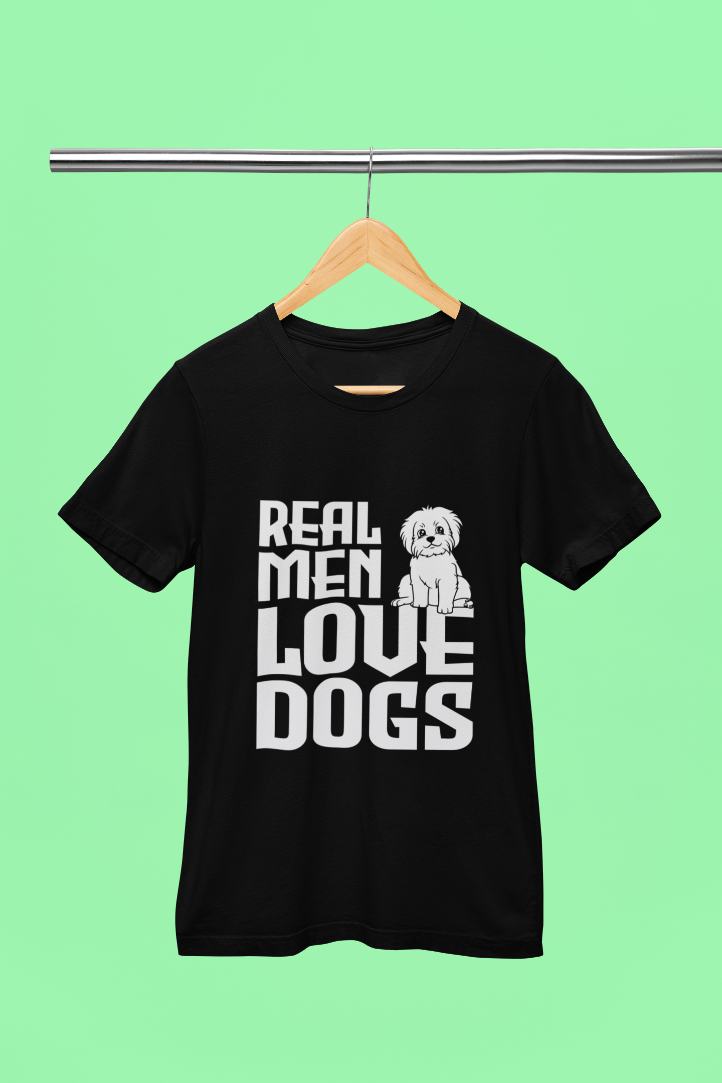 Real Man Love Dog - Unisex T-Shirt