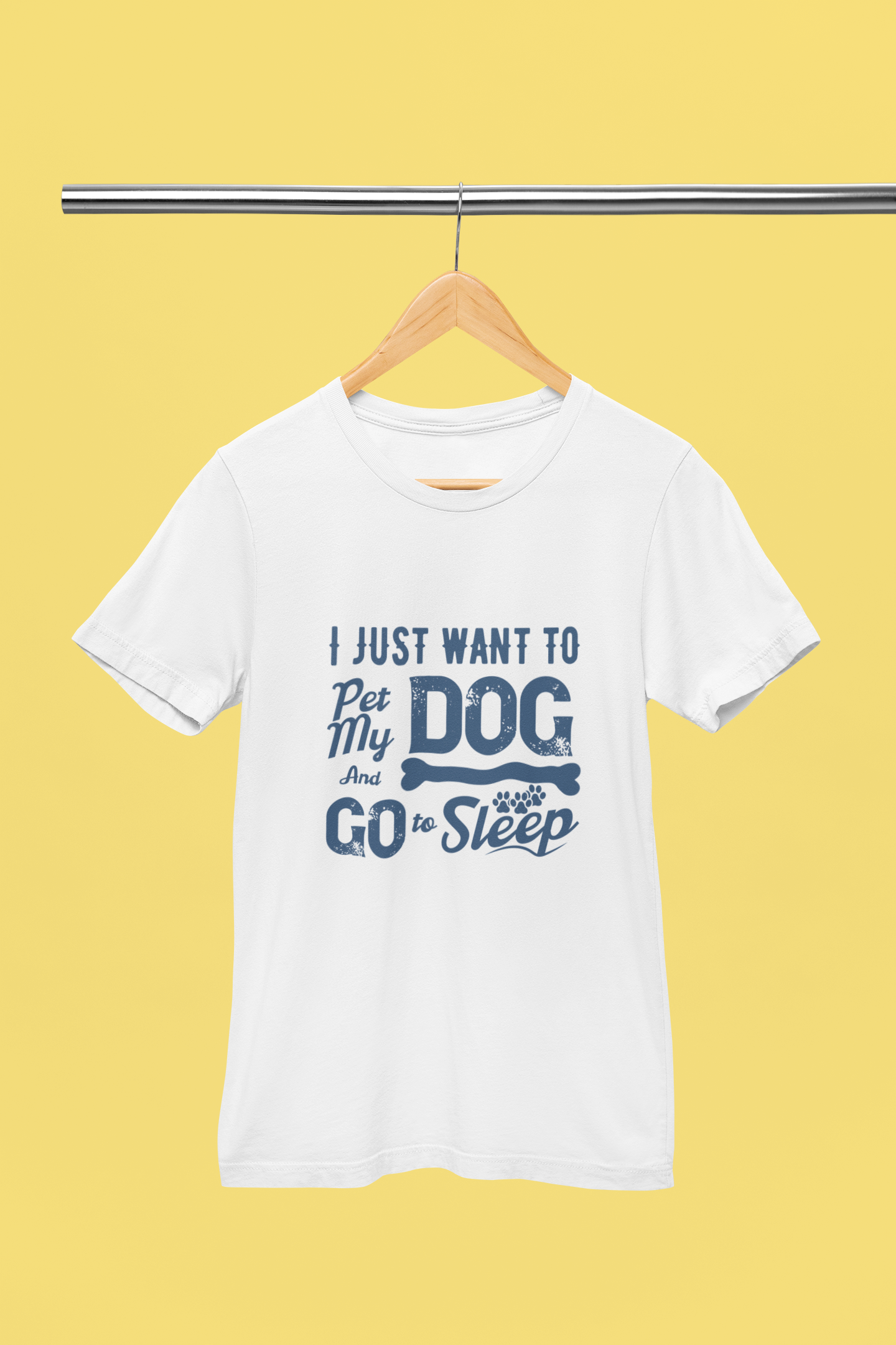 I Just Want to Pet My Dog - Unisex T-Shirt