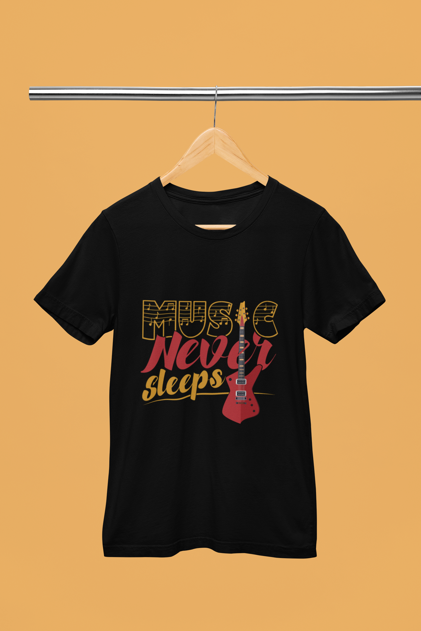 Music Never Sleep - Unisex T-Shirt