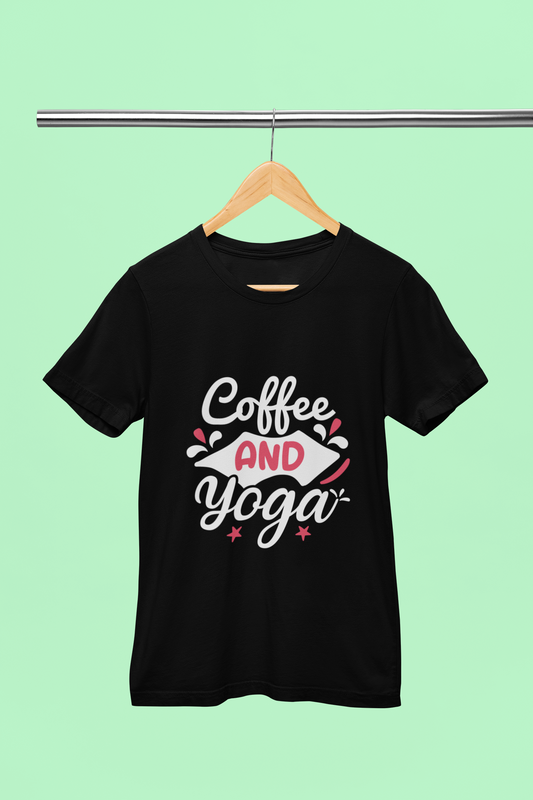 Coffee and Yoga - Unisex T-Shirt