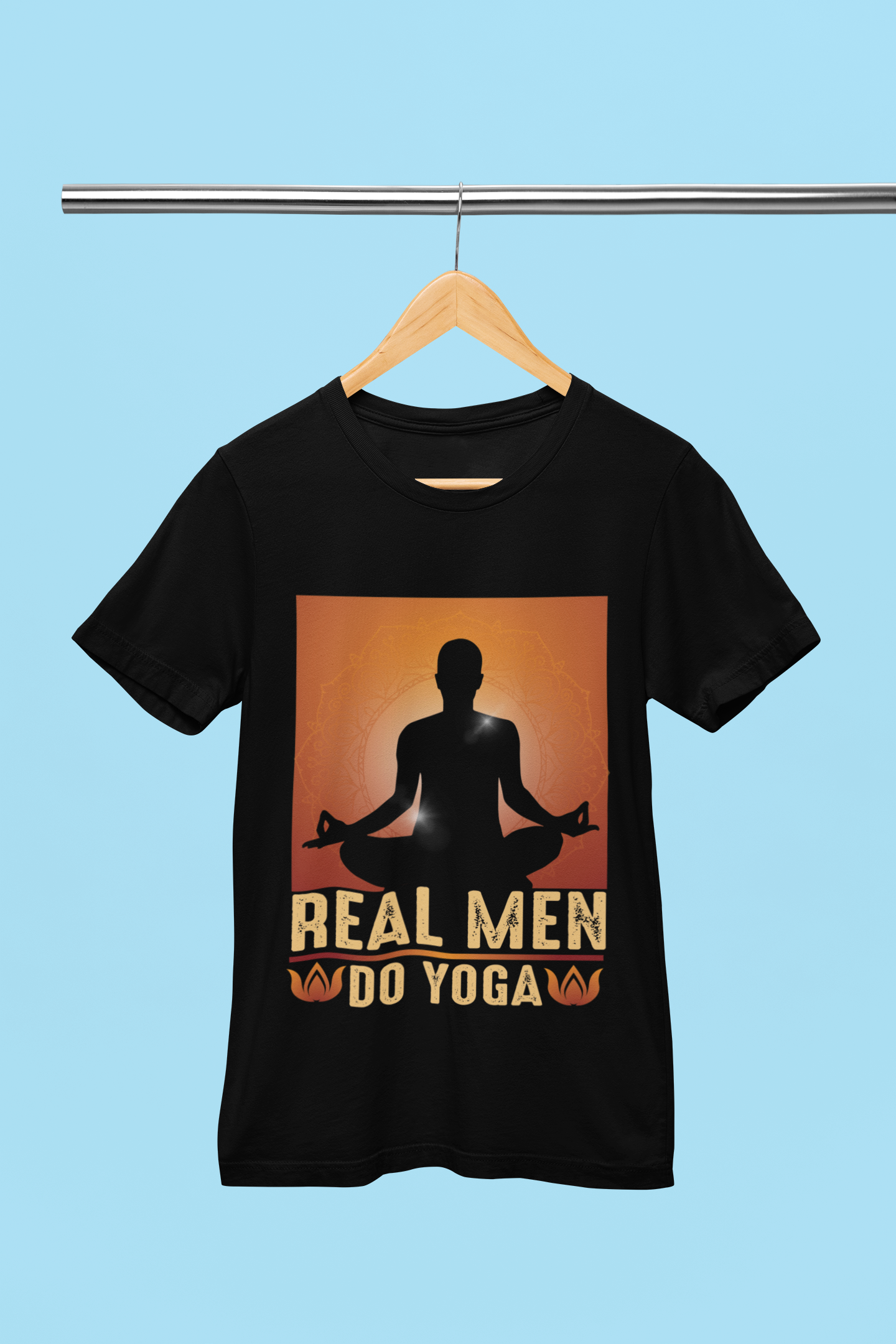 Real Man Do Yoga - Unisex T-Shirt