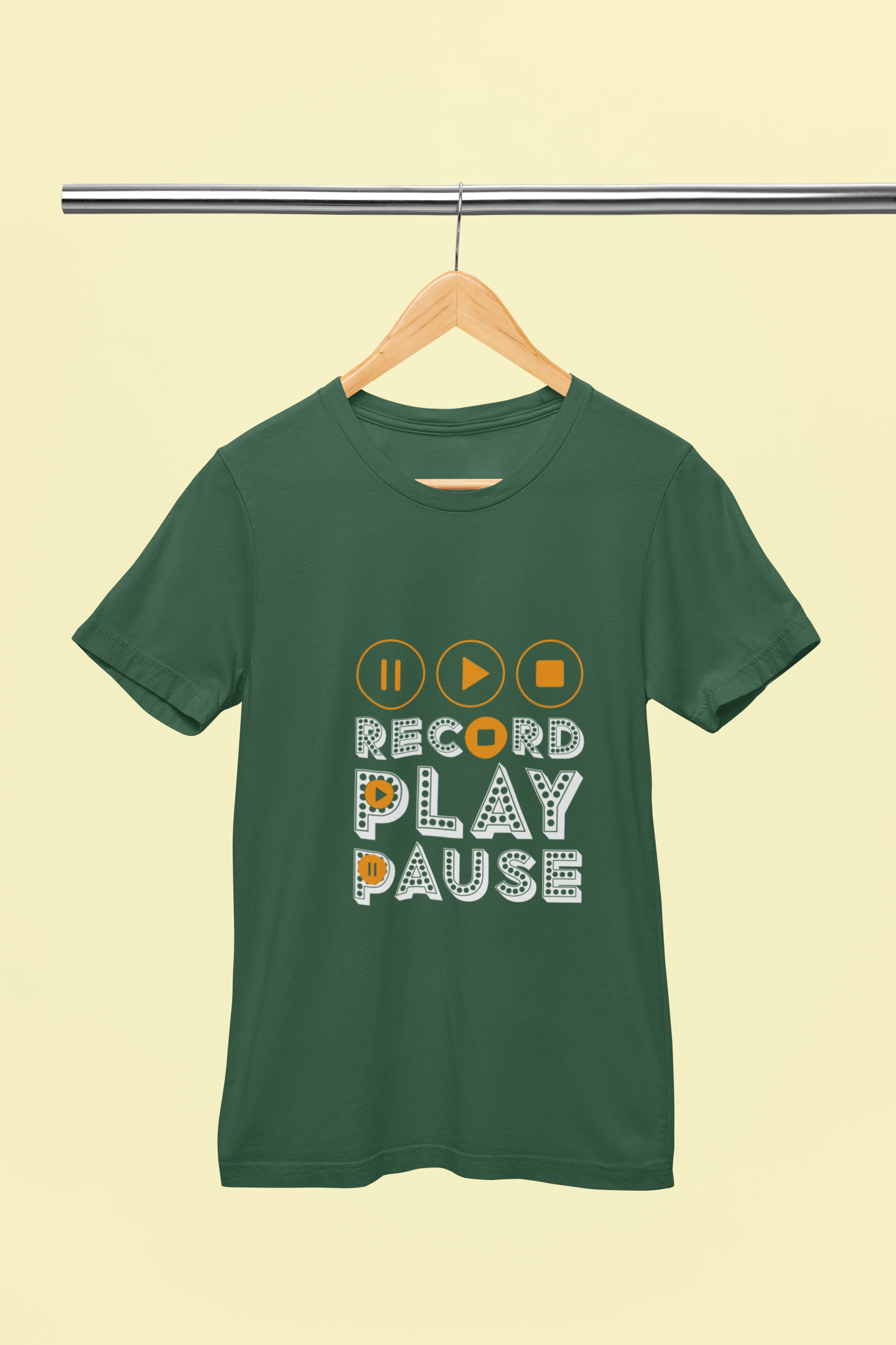 Record Play Pause - Unisex T-Shirt