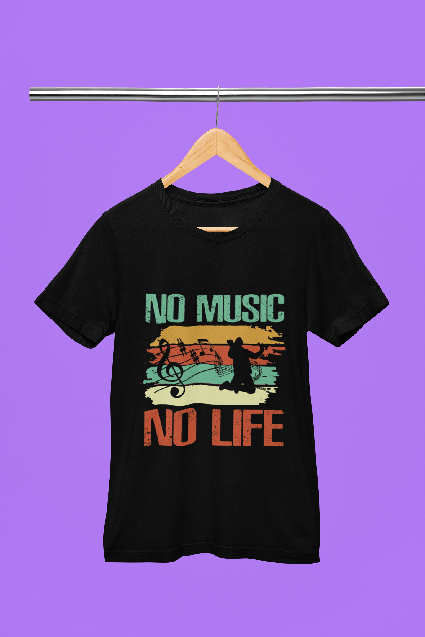 No Music No Life - Unisex T-Shirt