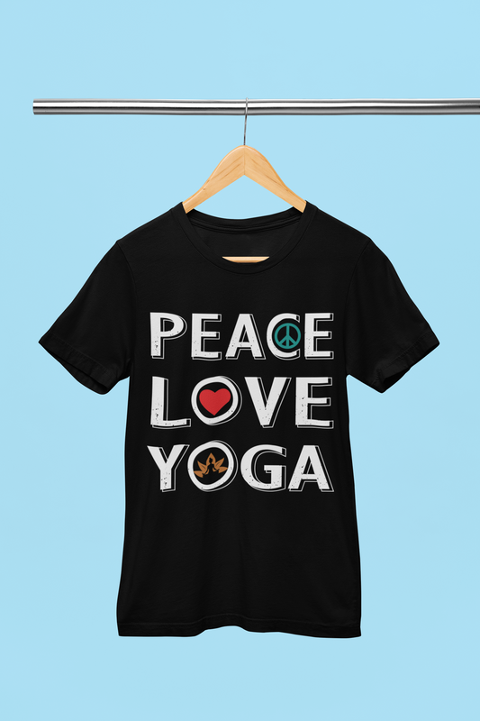 Love Peace Yoga - Unisex T-shirt