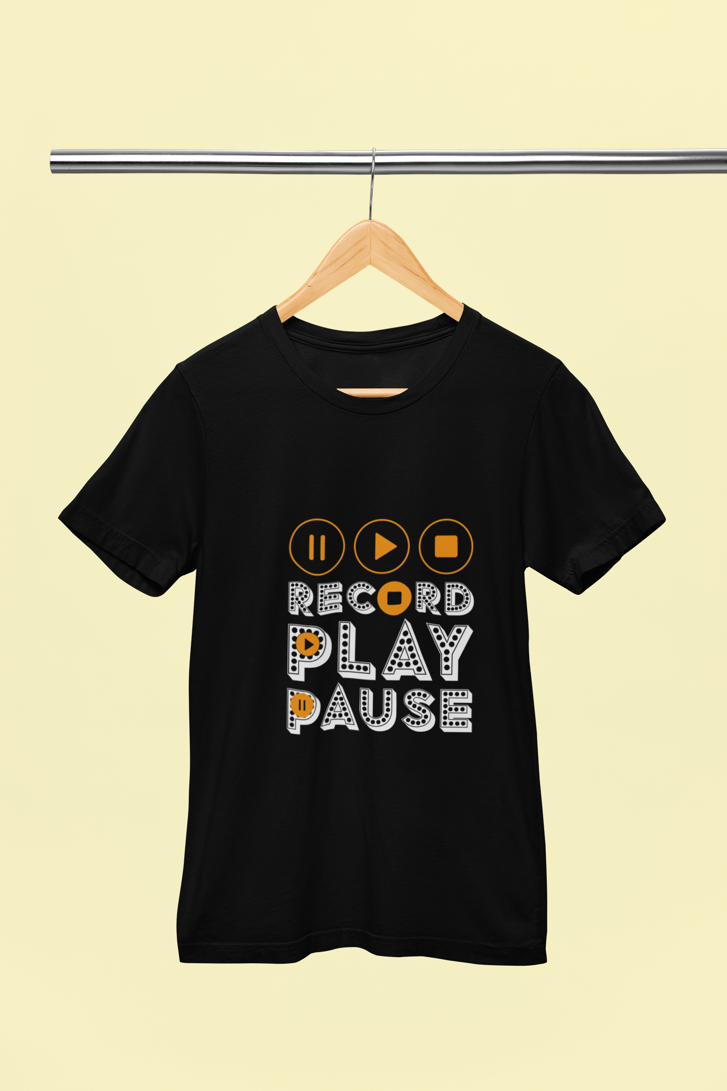 Record Play Pause - Unisex T-Shirt