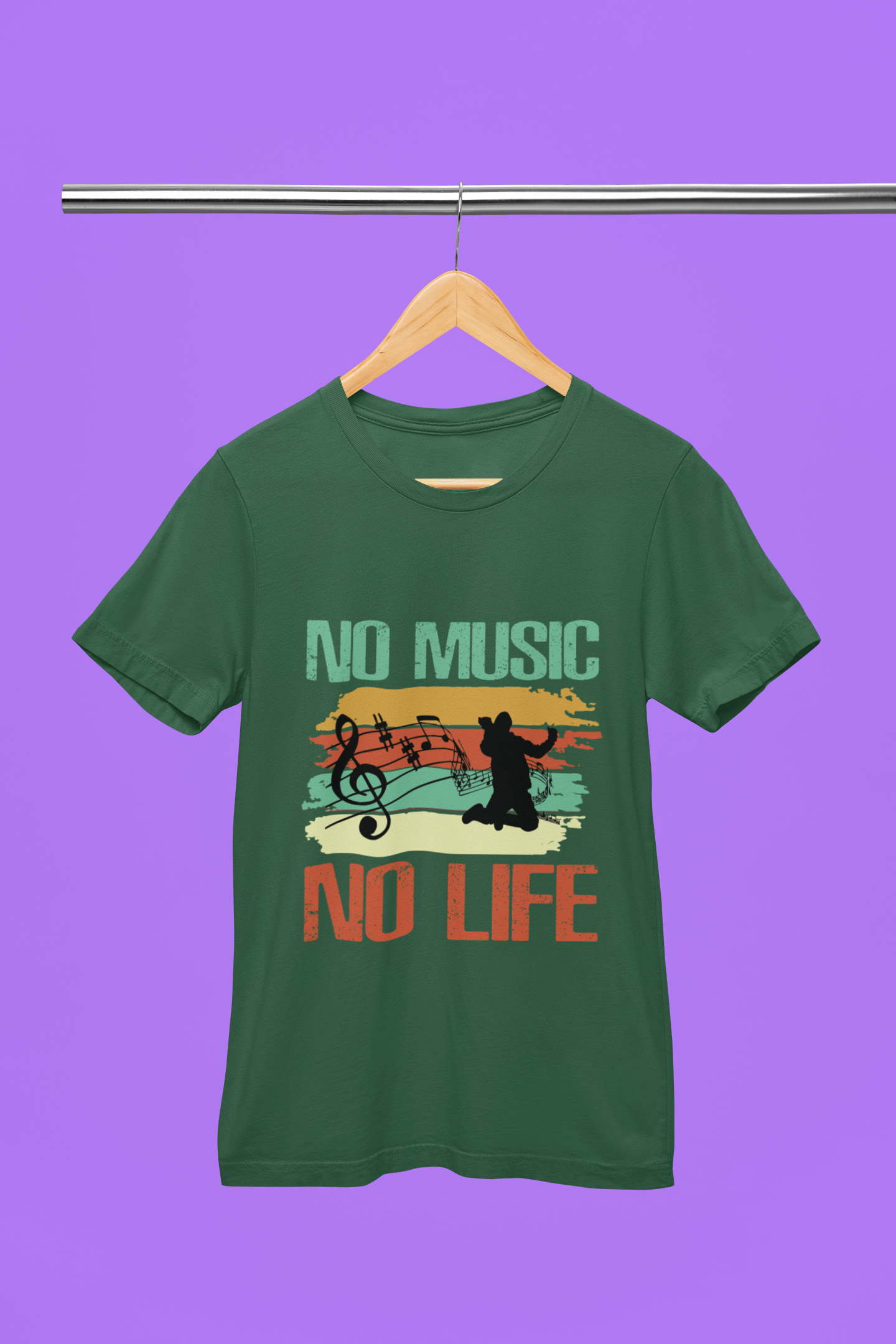 No Music No Life - Unisex T-Shirt