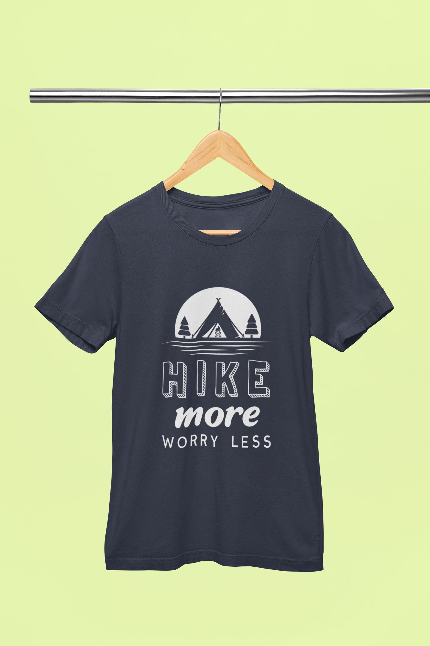 Hike More Worry Less - Unisex T-Shirt