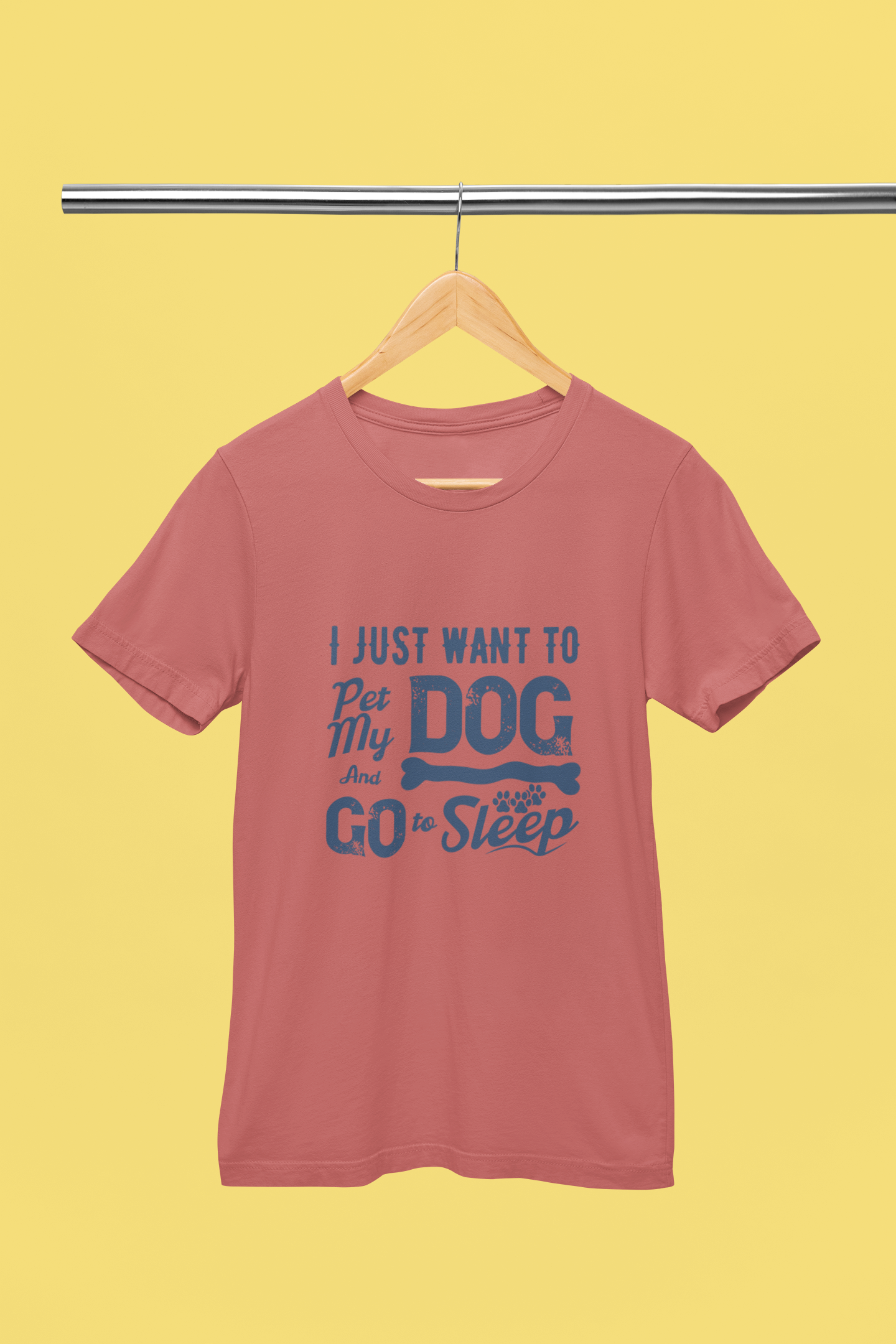 I Just Want to Pet My Dog - Unisex T-Shirt