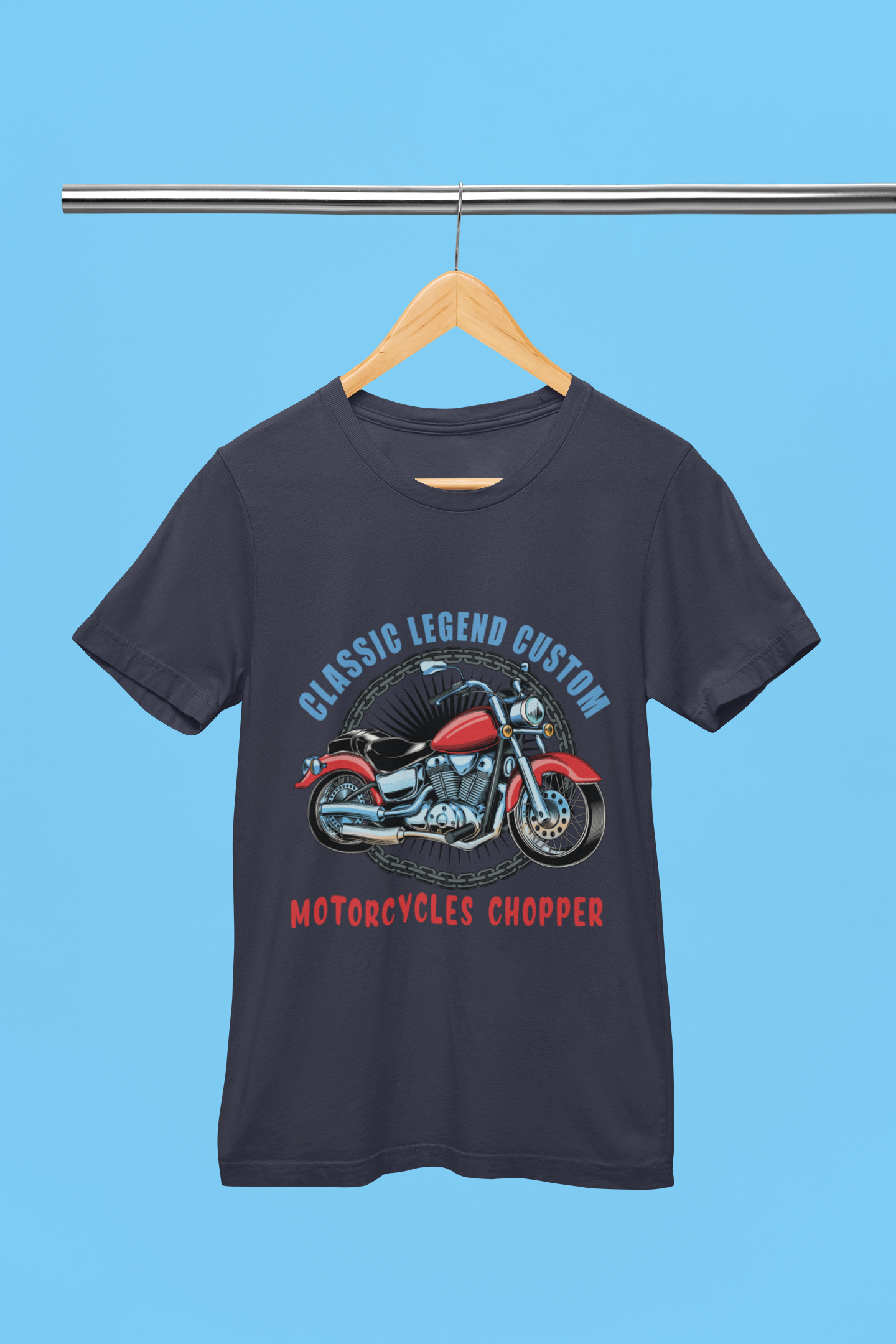 Classic Legend Custom Motorcycle - Unisex T-Shirt