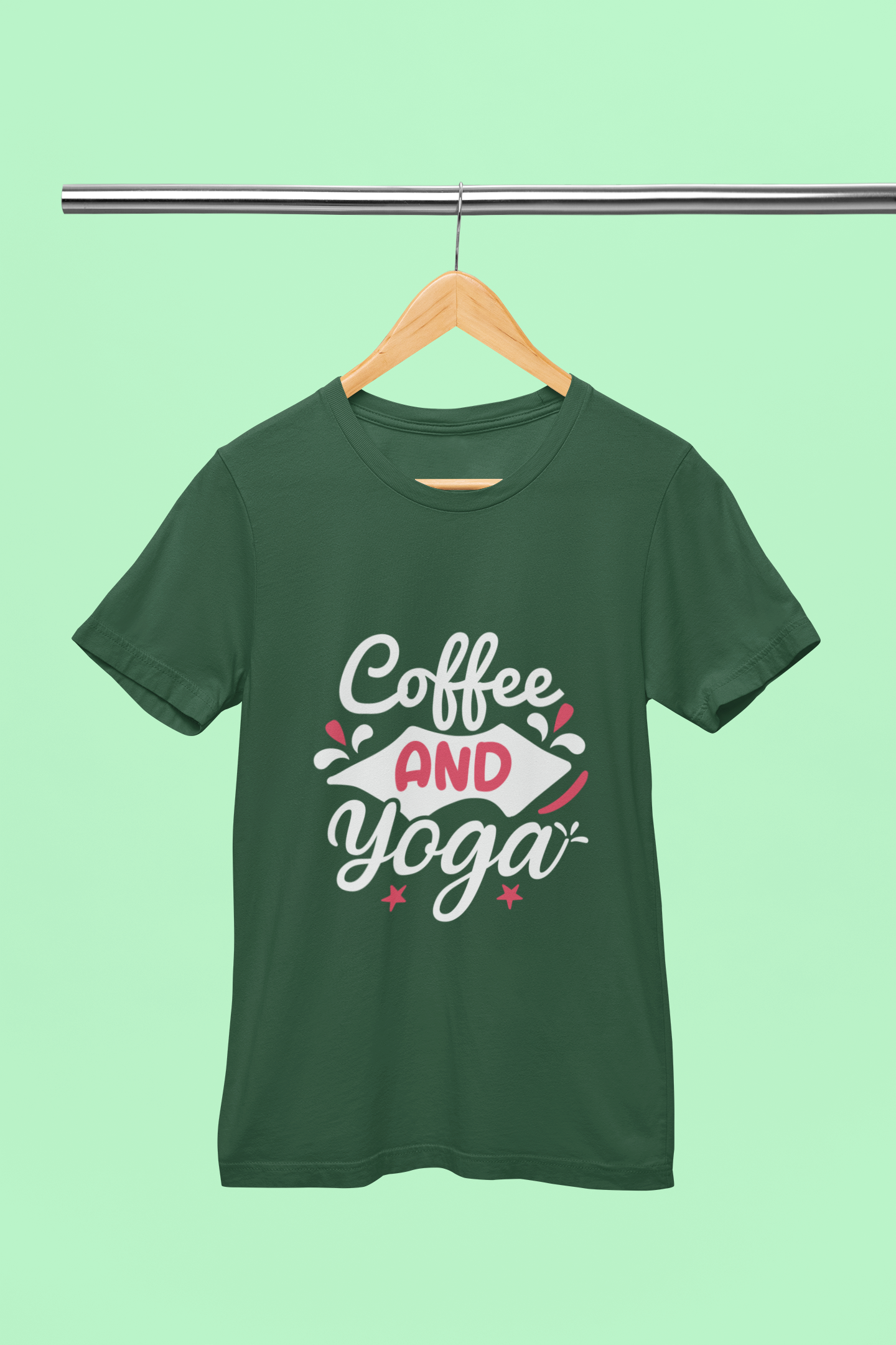 Coffee and Yoga - Unisex T-Shirt