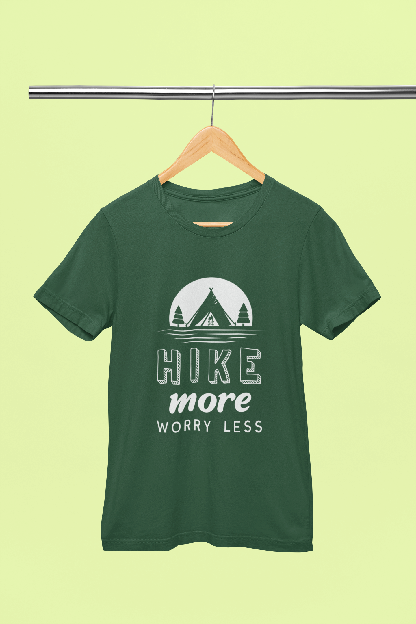 Hike More Worry Less - Unisex T-Shirt