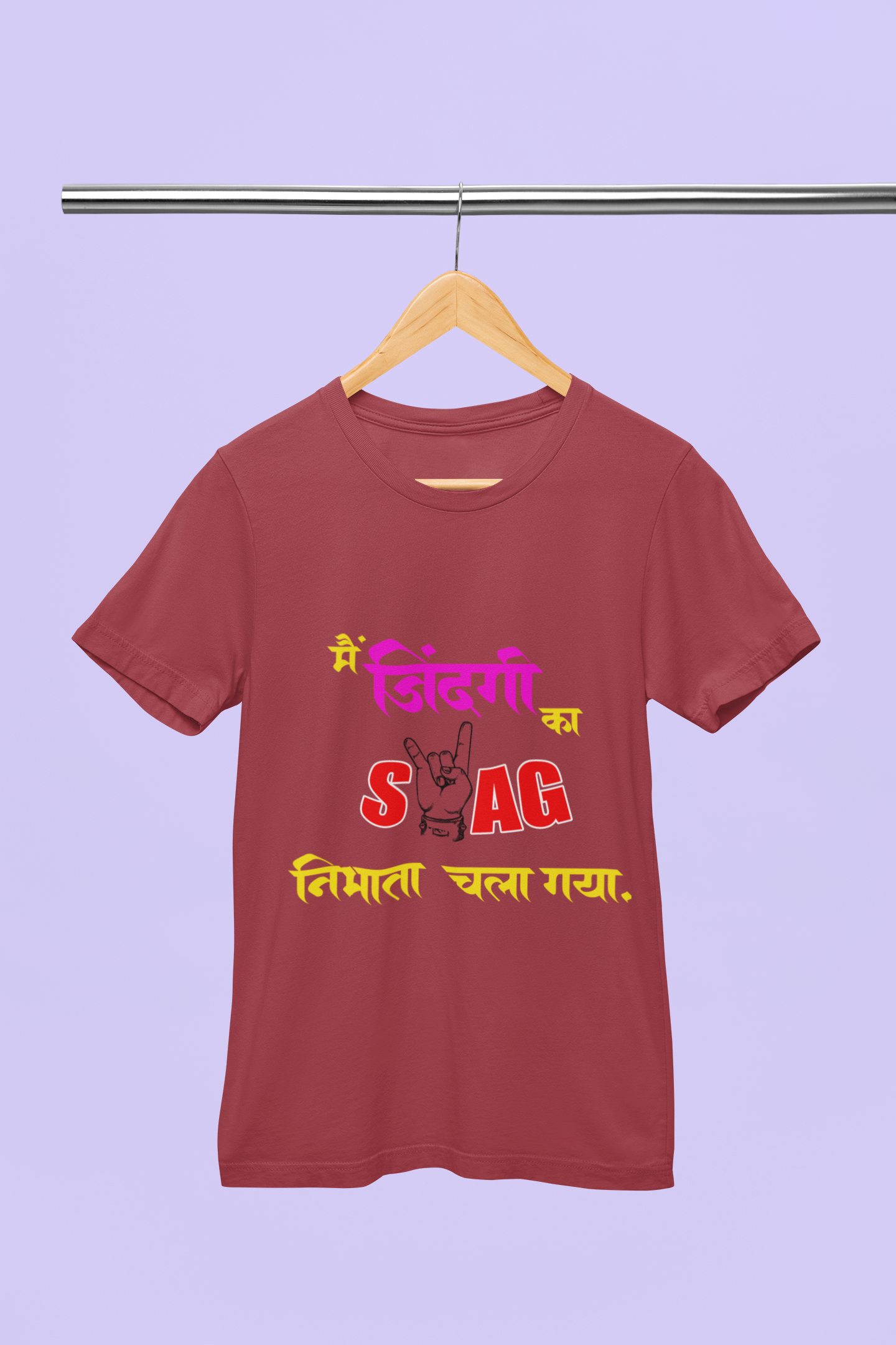 Main Jindagika Swag Nibhata Chala Gaya - Unisex T-Shirt