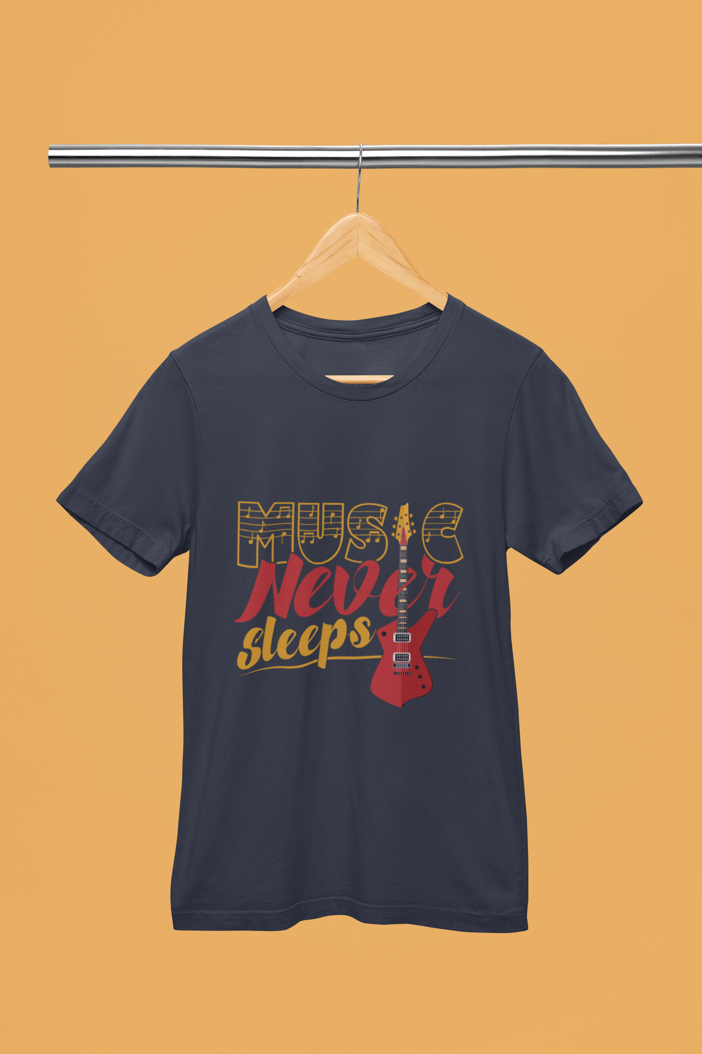 Music Never Sleep - Unisex T-Shirt