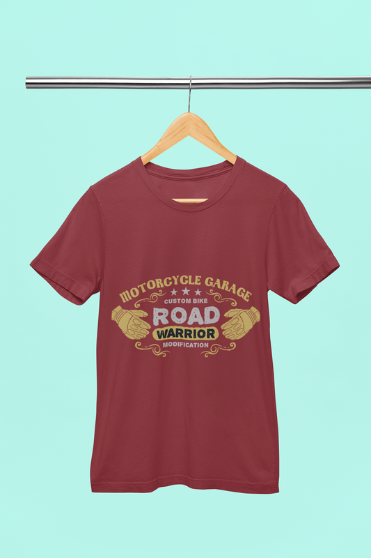 Motorcycle Garage Road Warrior - Unisex T-Shirt