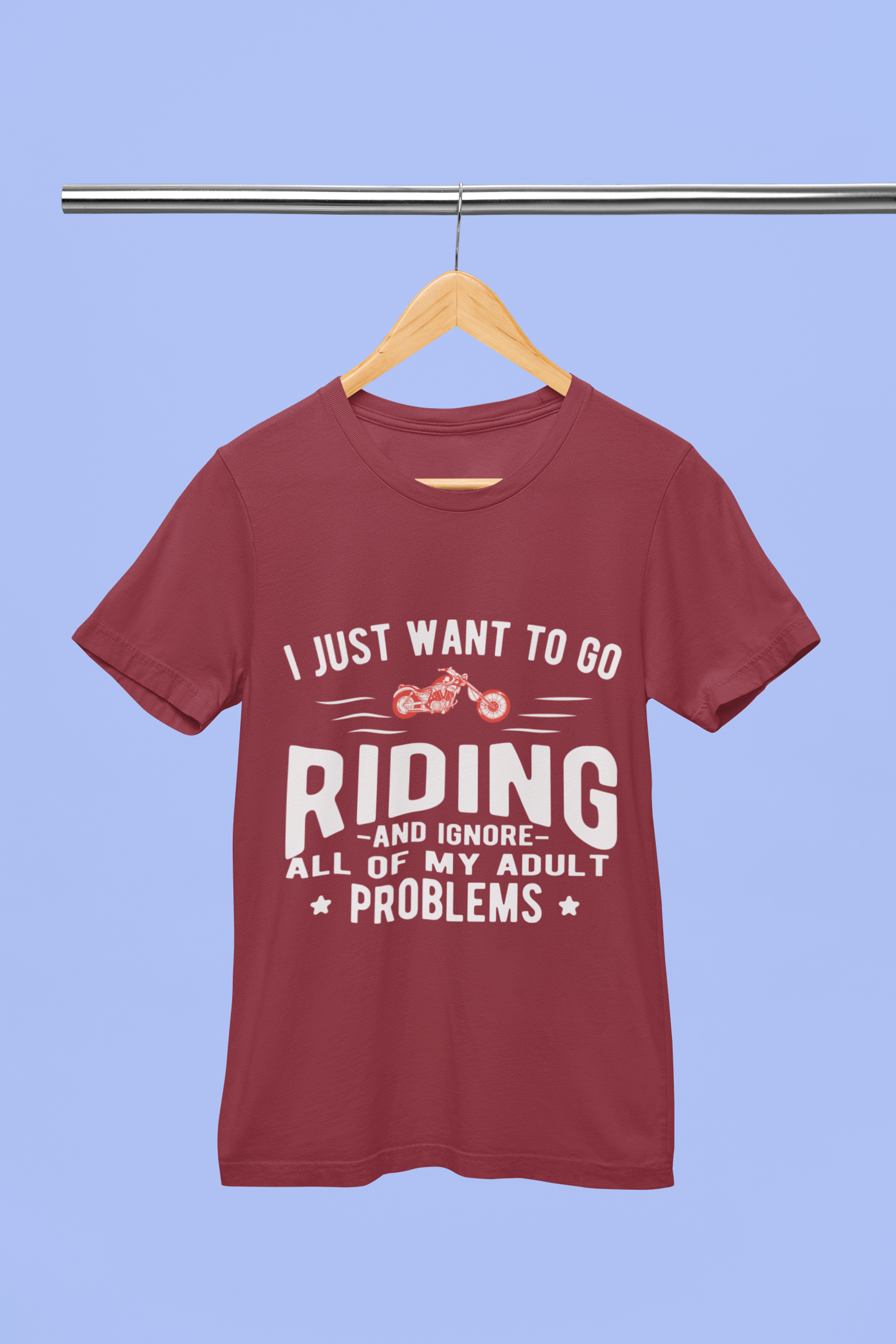 I Just Want to Go Riding - Unisex T-shirt