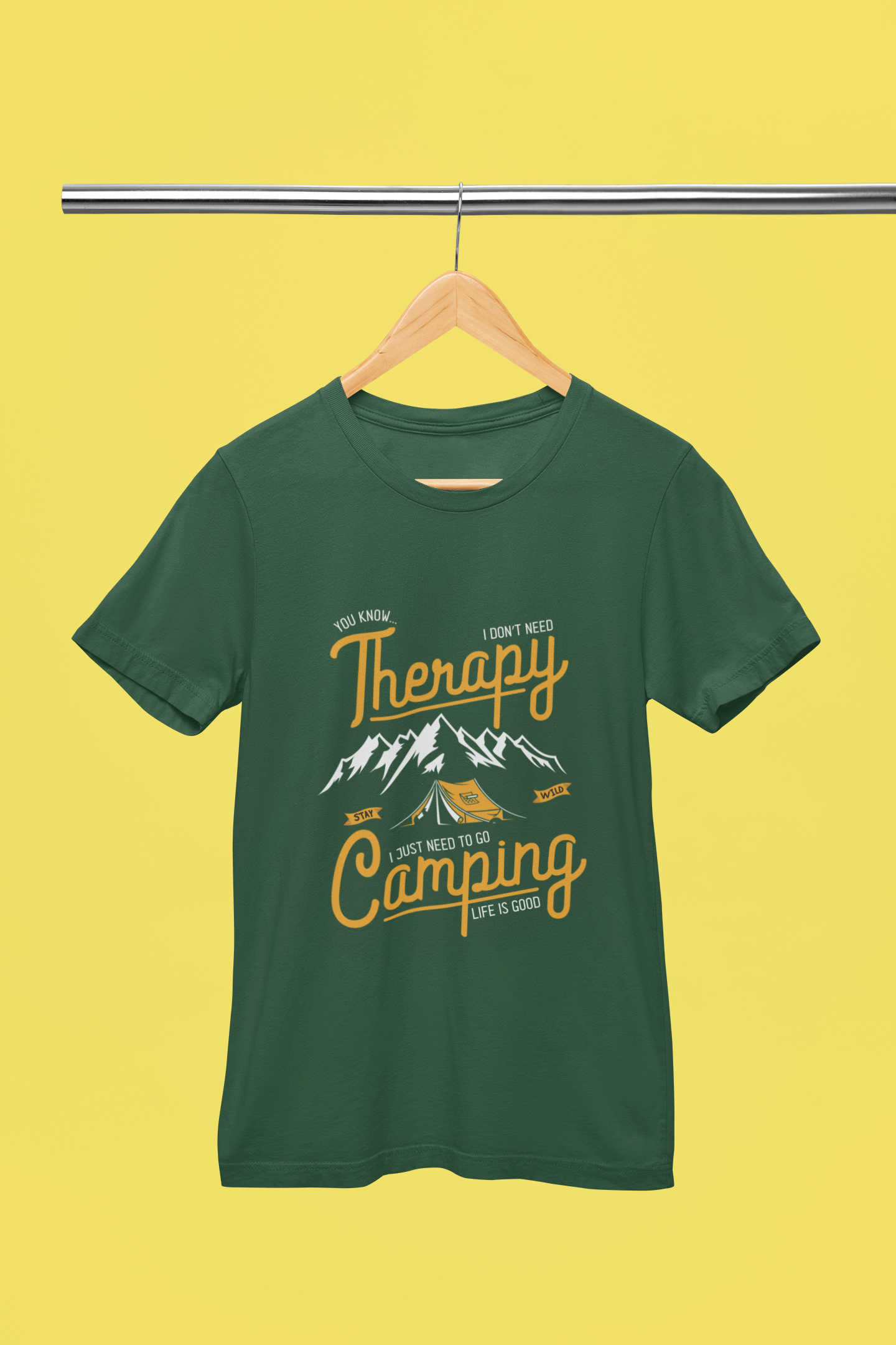 Therapy Camping - Unisex T-Shirt