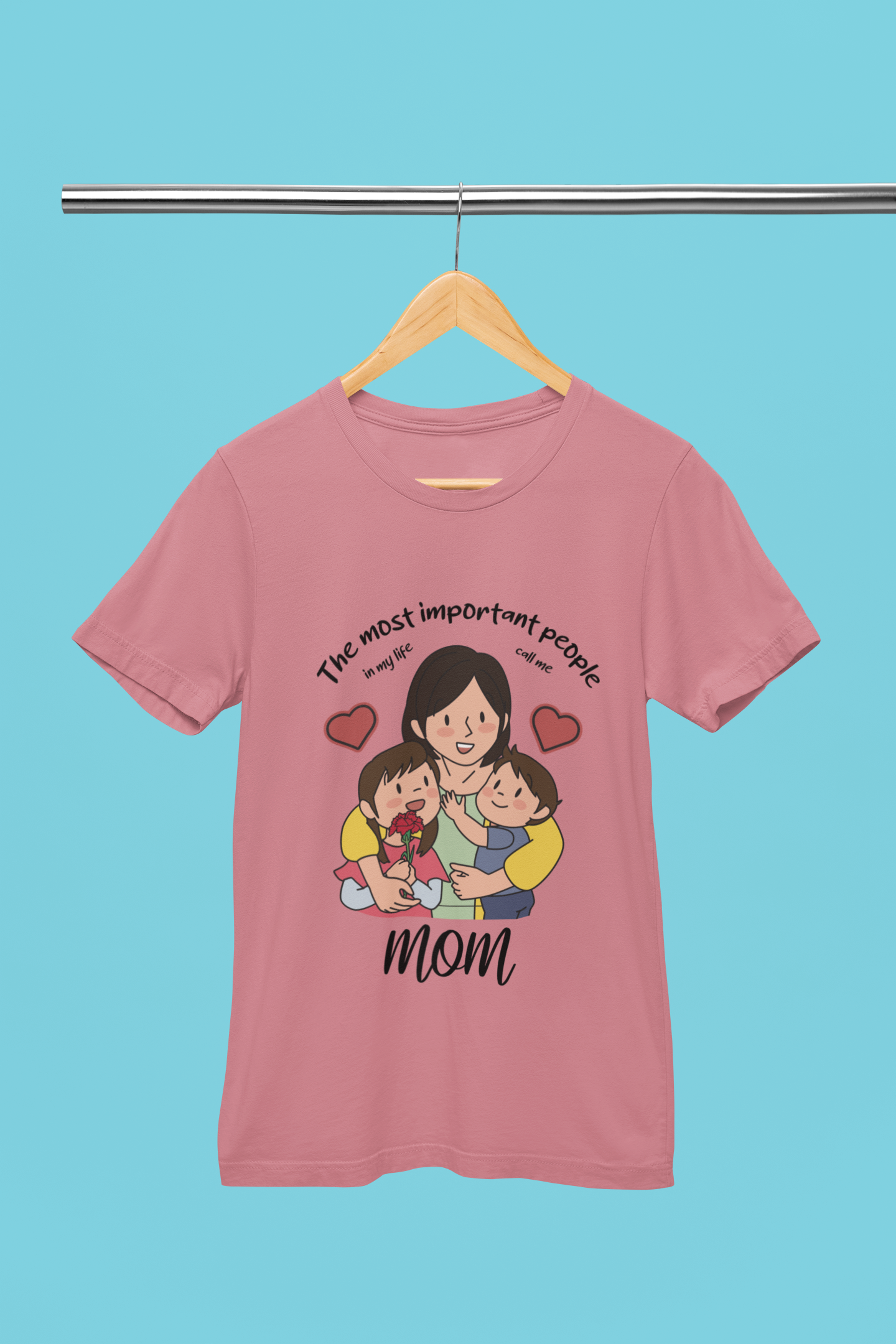 The Most IMP People Call me Mom - Unisex T-Shirt