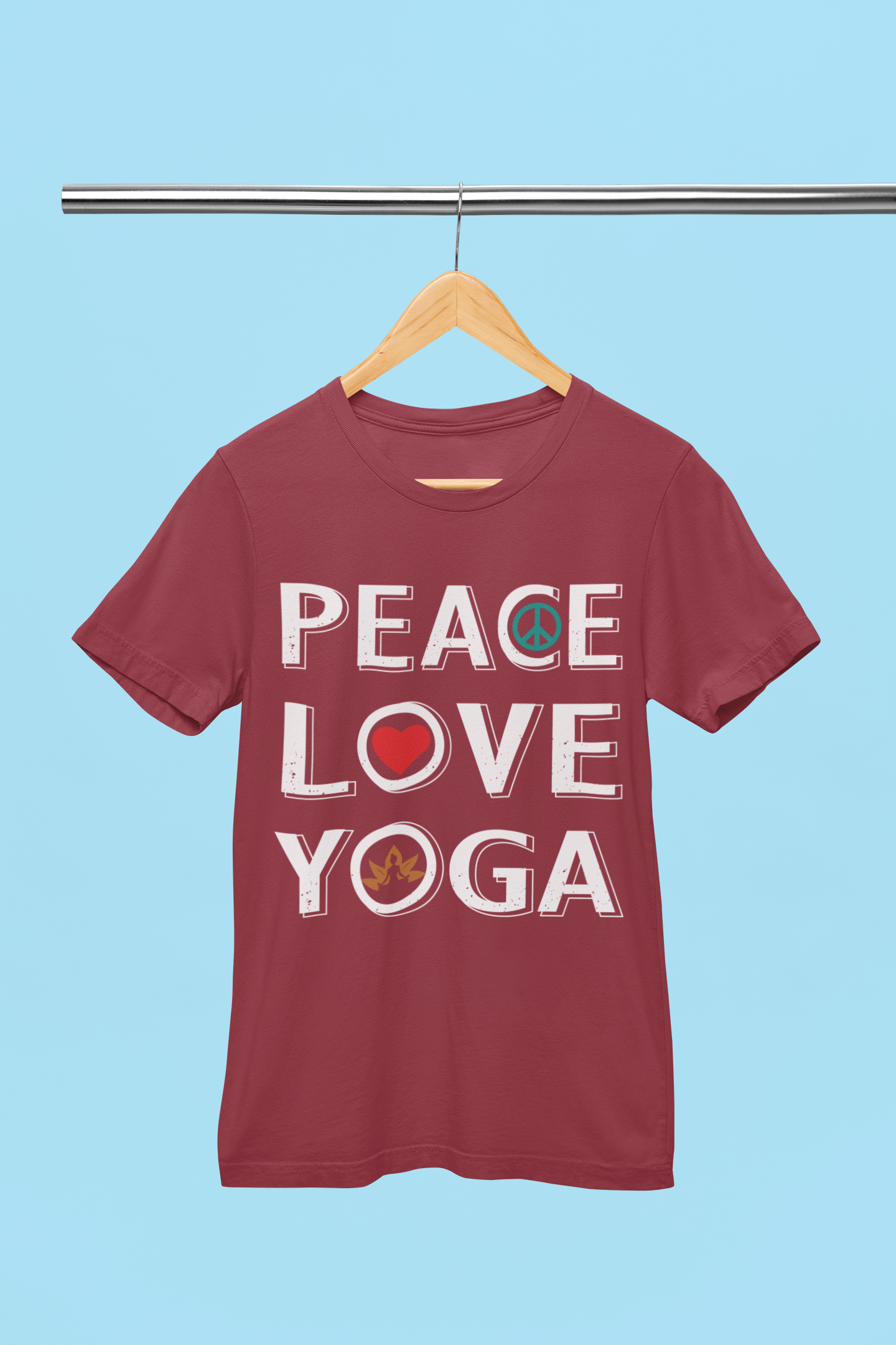 Love Peace Yoga - Unisex T-shirt