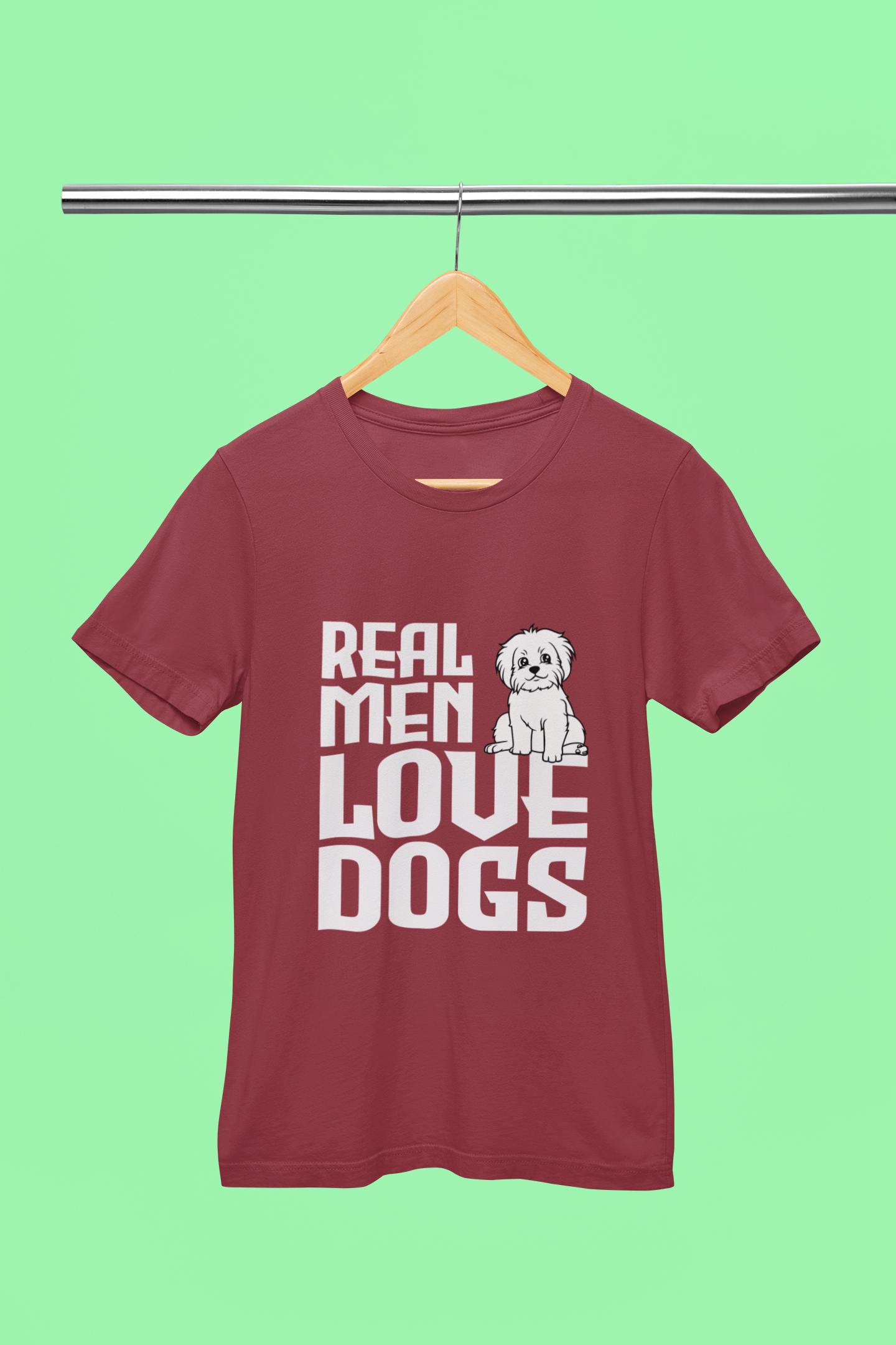 Real Man Love Dog - Unisex T-Shirt