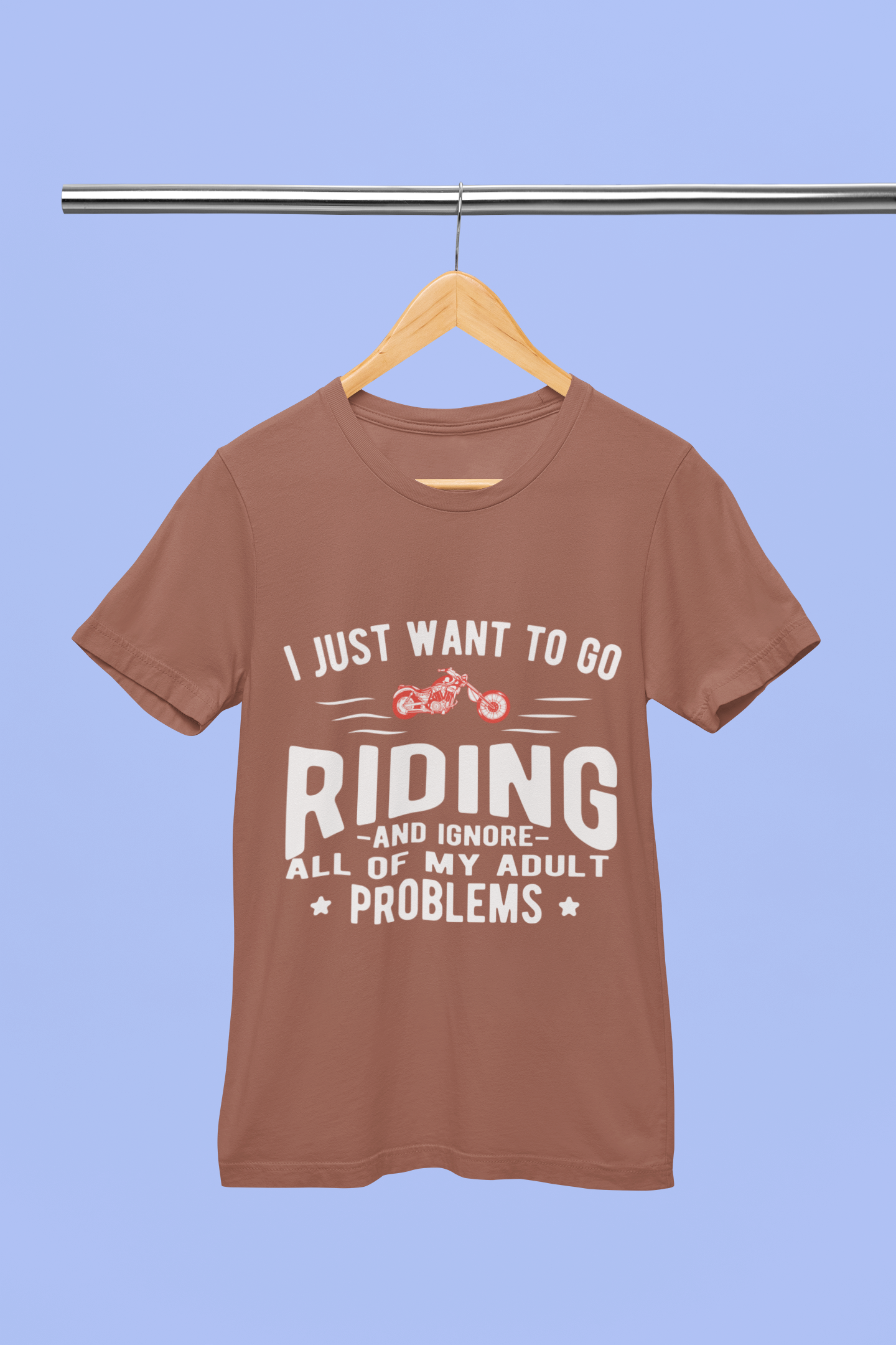 I Just Want to Go Riding - Unisex T-shirt